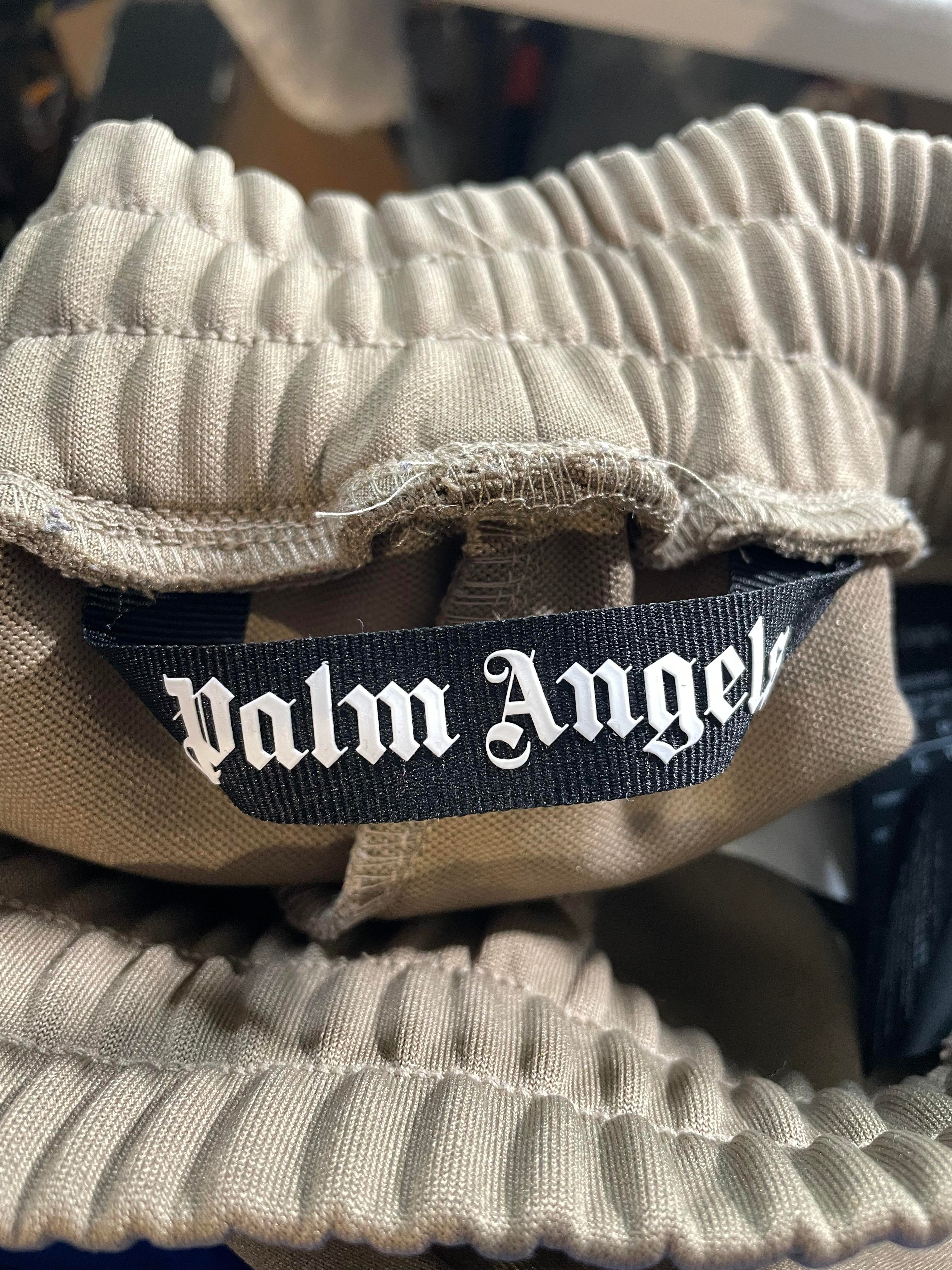 Palm Angels Brown Track Pants