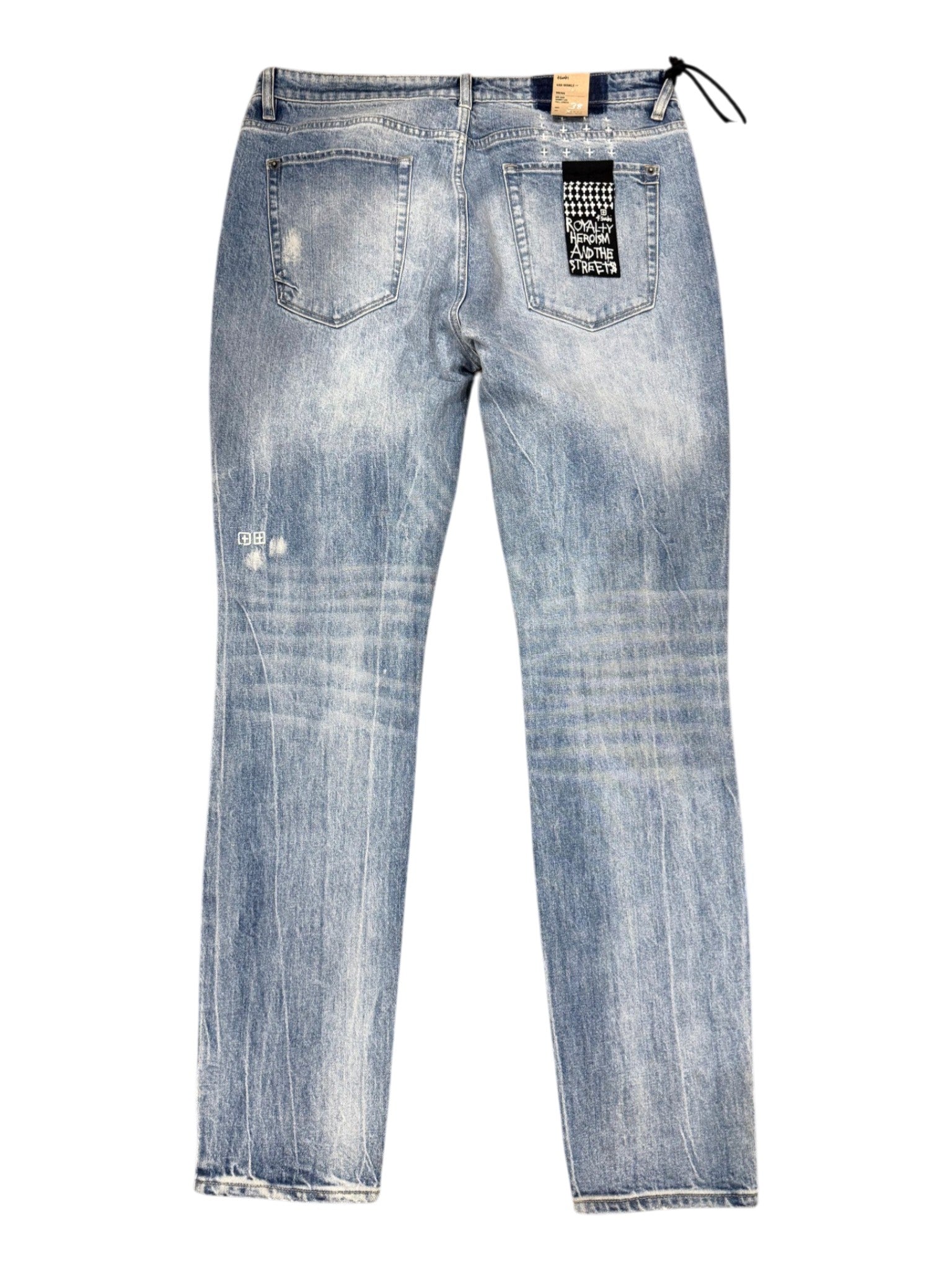 Ksubi HIFI Ripped Light Wash Jeans