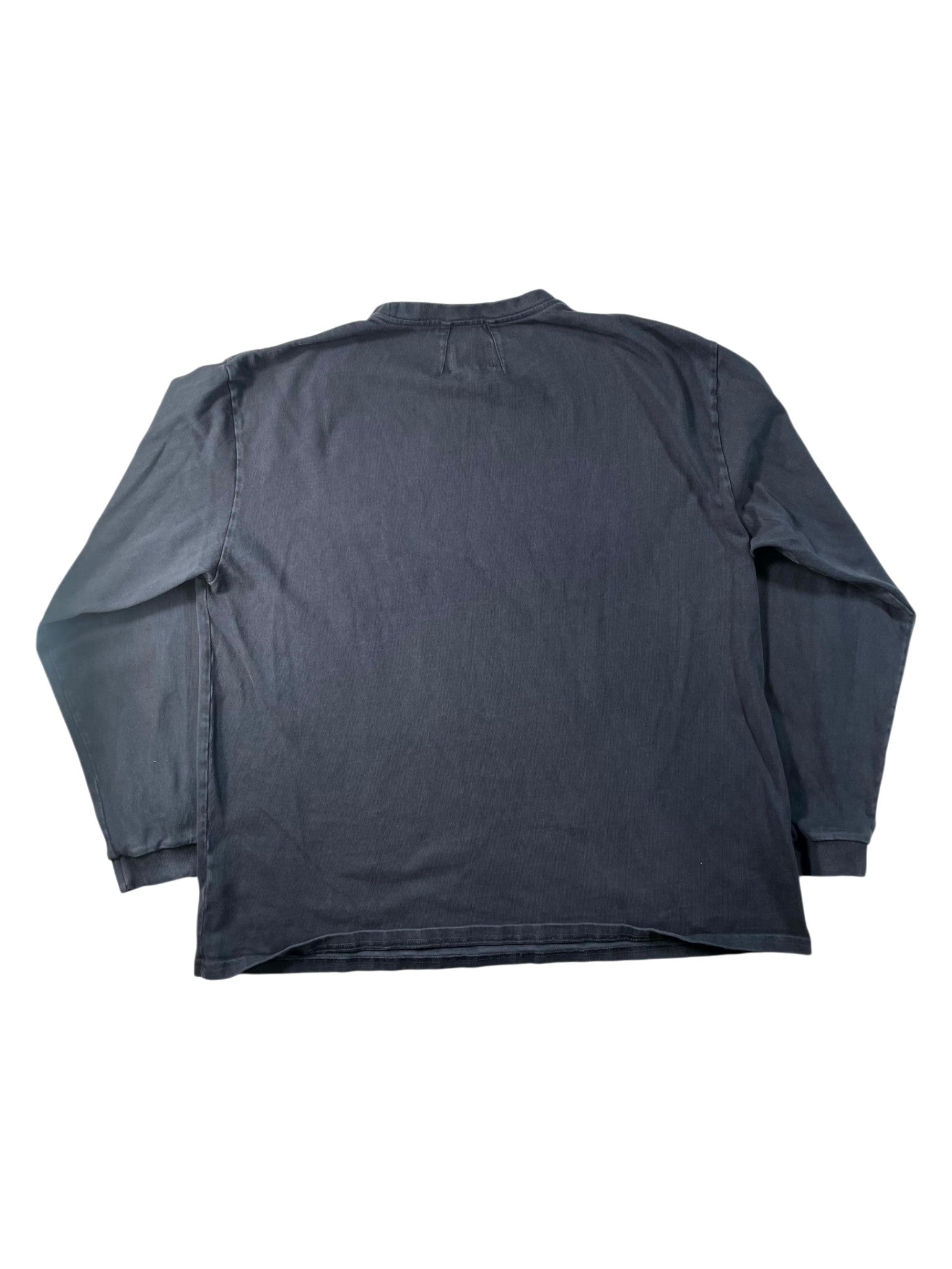 Rhude Heavy Long Sleeve Black Wash Tee