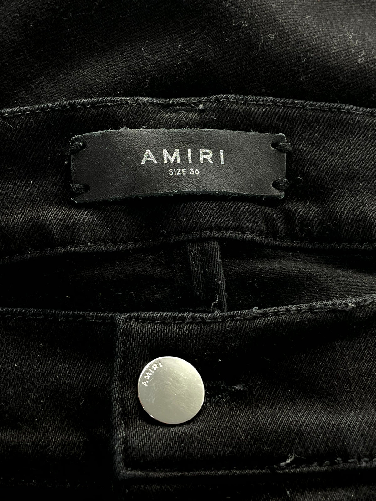 Amiri "MX2" Floral Black, Green & Brown Jeans