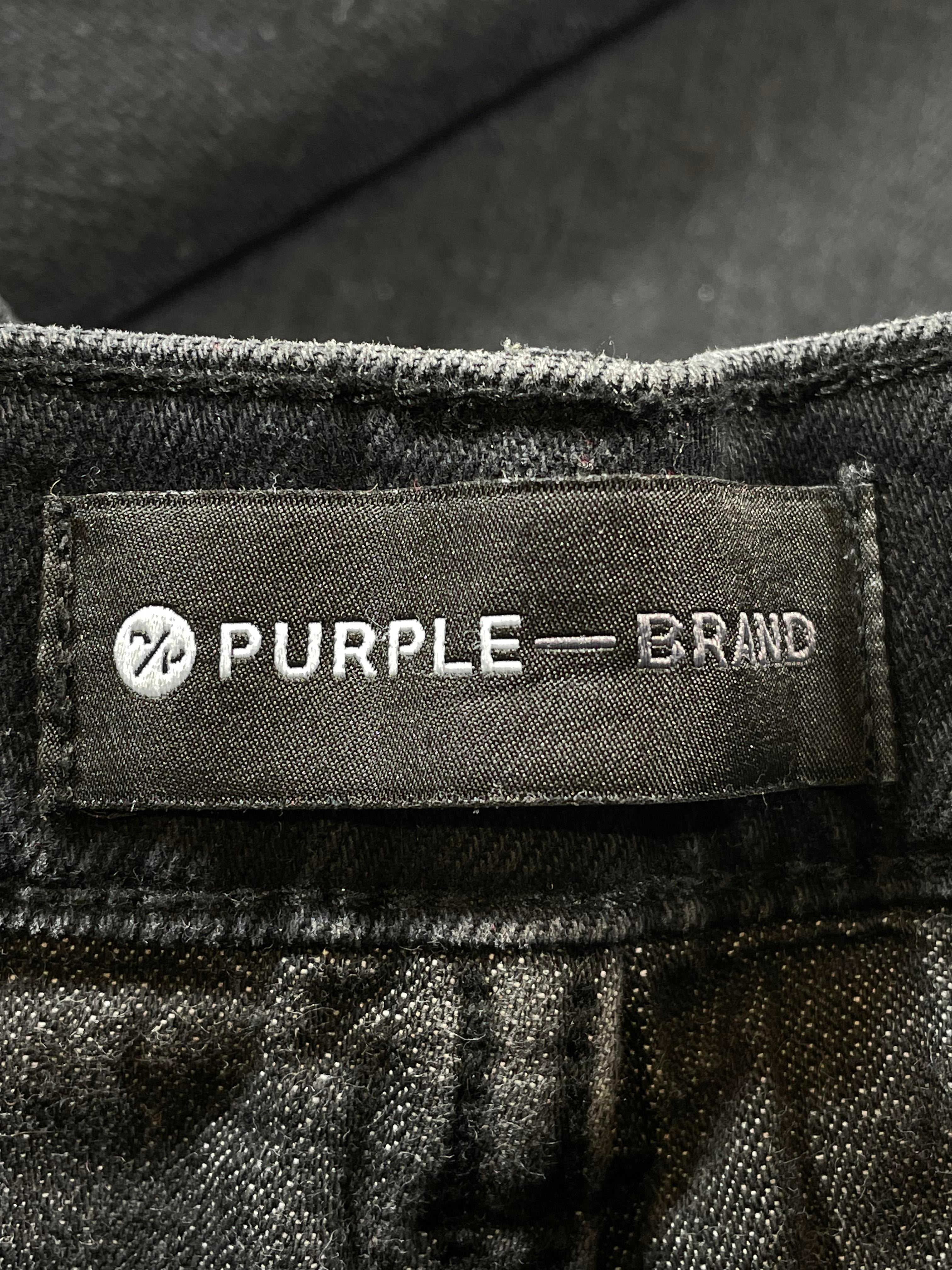 Purple Brand Black Jeans