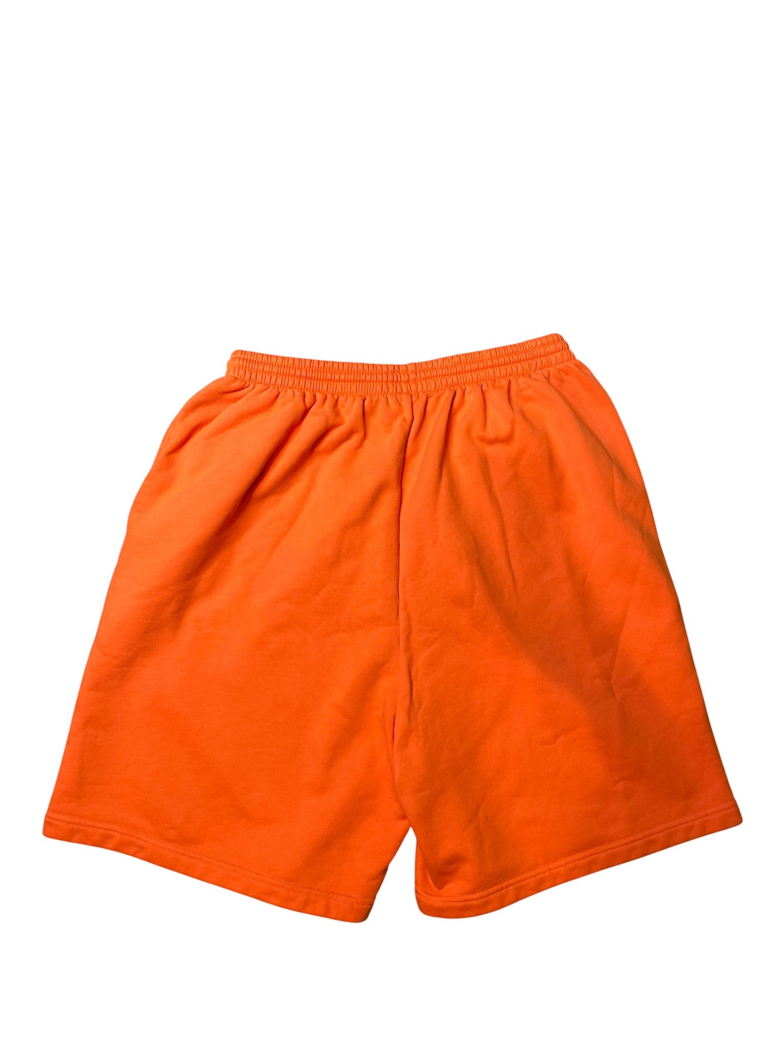 Balenciaga Logo Orange Shorts