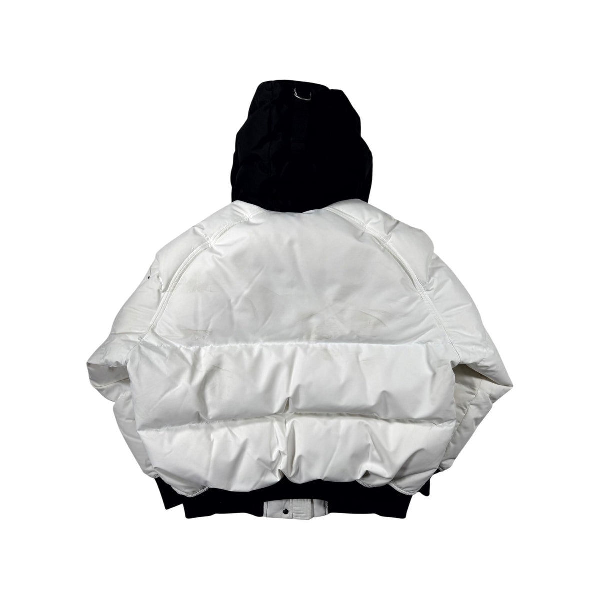 Moose Knuckles Bomber White Cloud Puffer Jacket