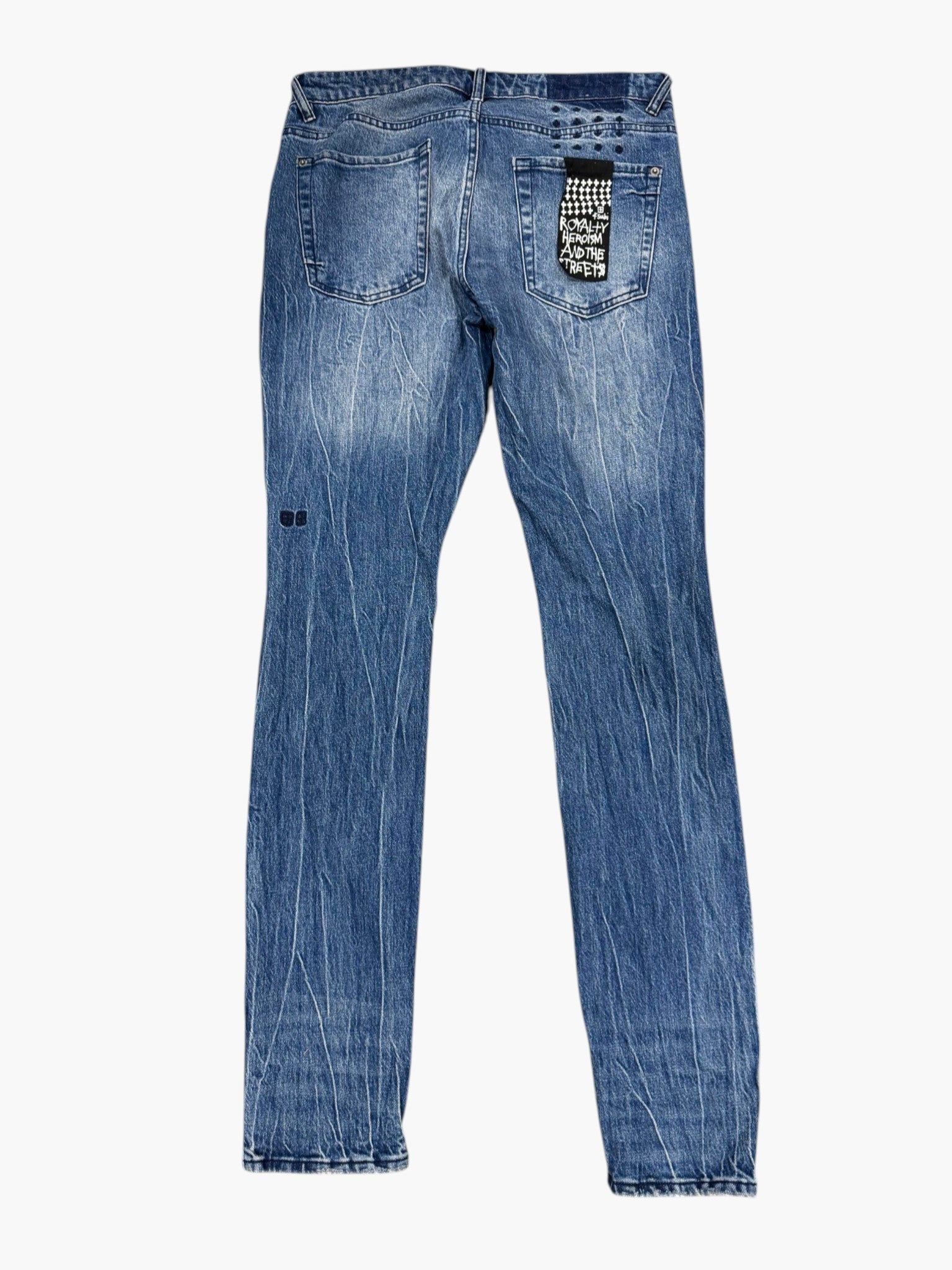 Ksubi Light Wash Knee Rip Jeans