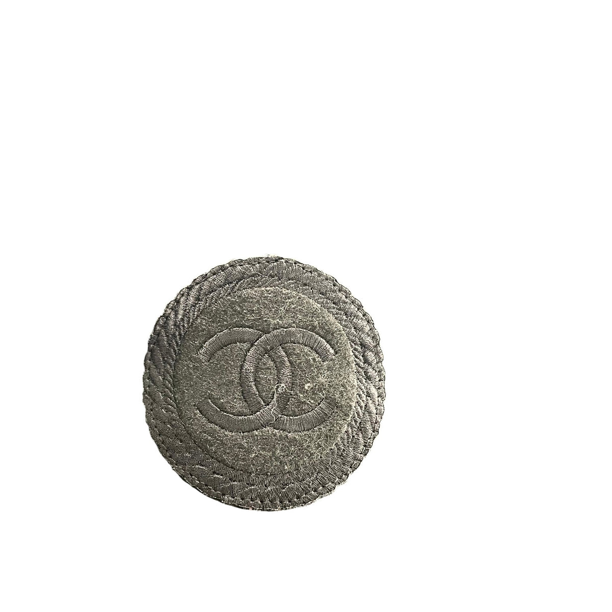 Chanel Uniform Zip Up Black Cardigan