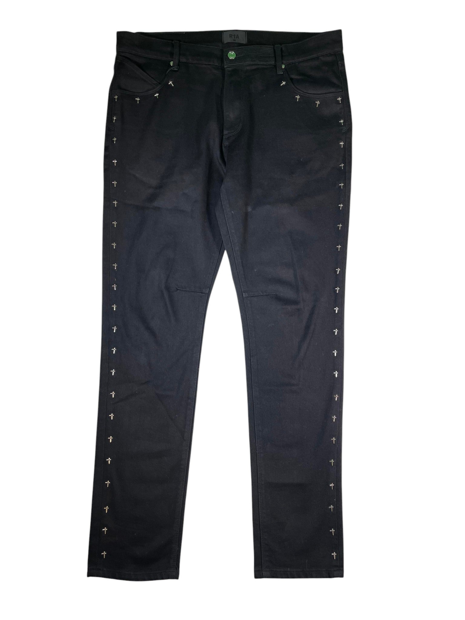 RTA Metal Black Jeans
