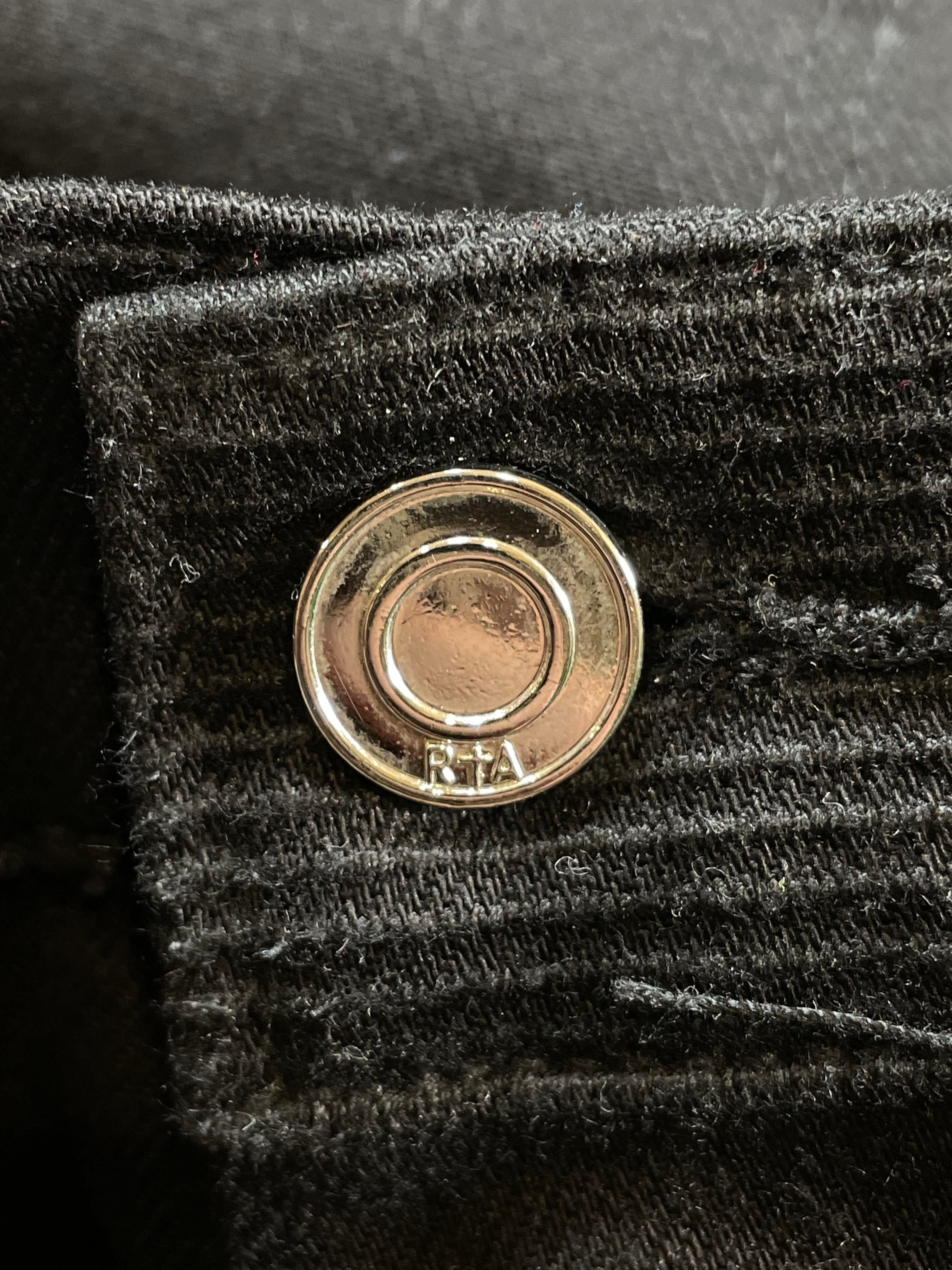 RTA Metal Black Jeans