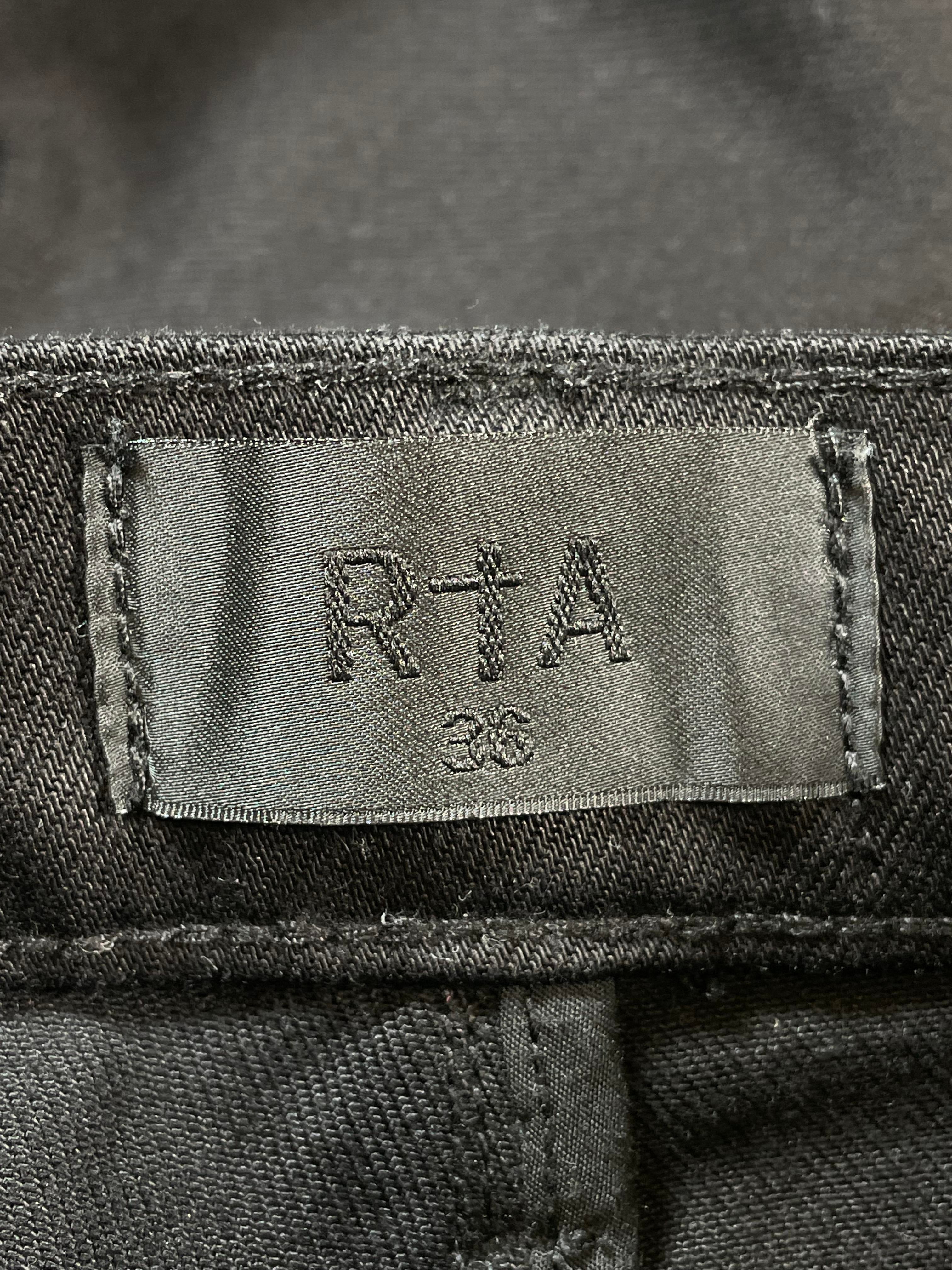 RTA Metal Black Jeans