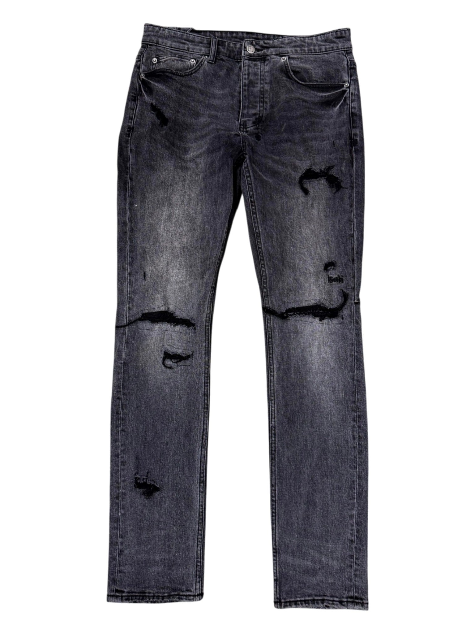Ksubi Rip Black Jeans