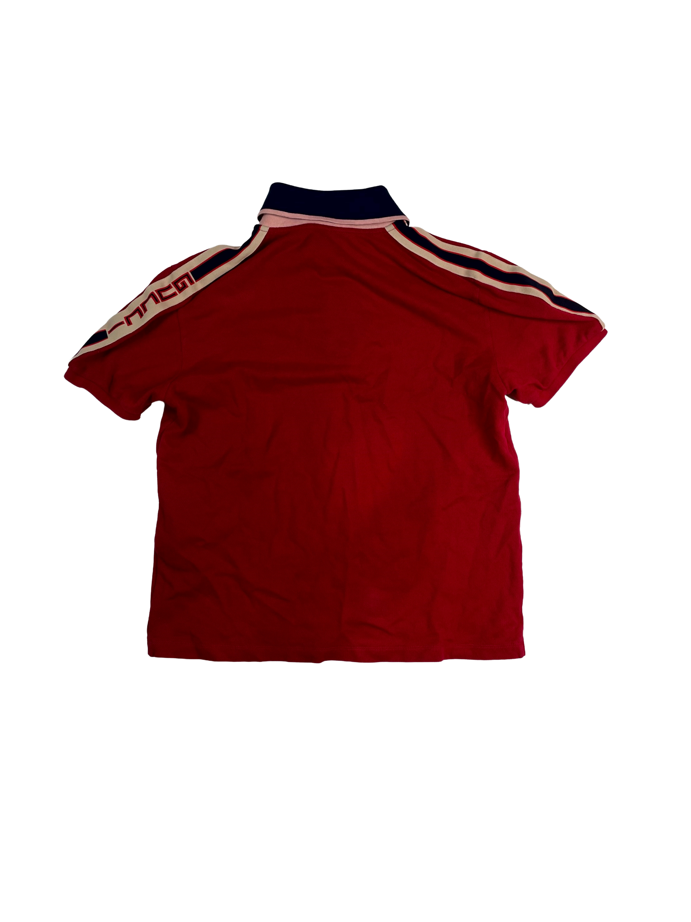 Gucci Polo Red & Navy Shirt