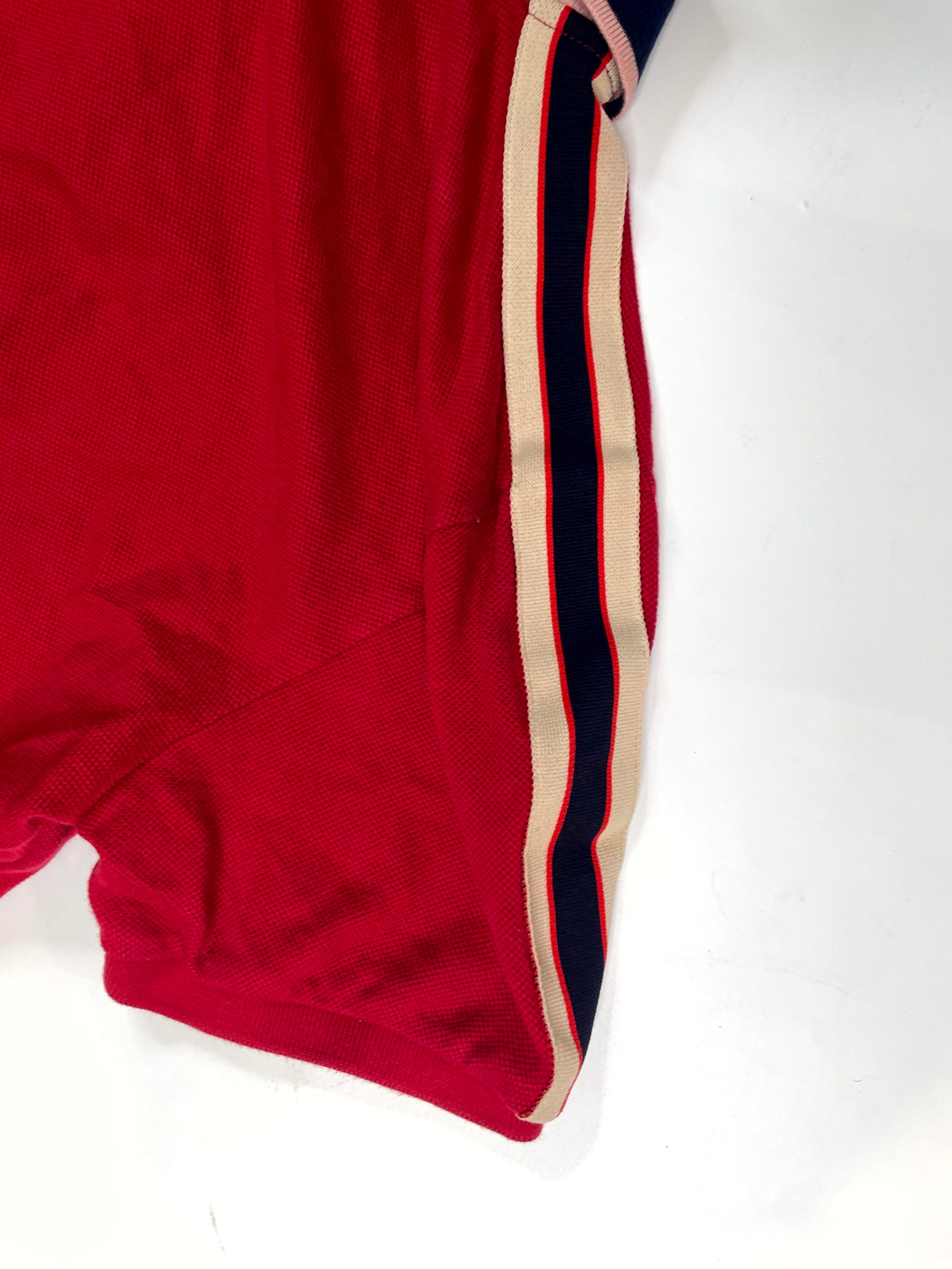 Gucci Polo Red & Navy Shirt