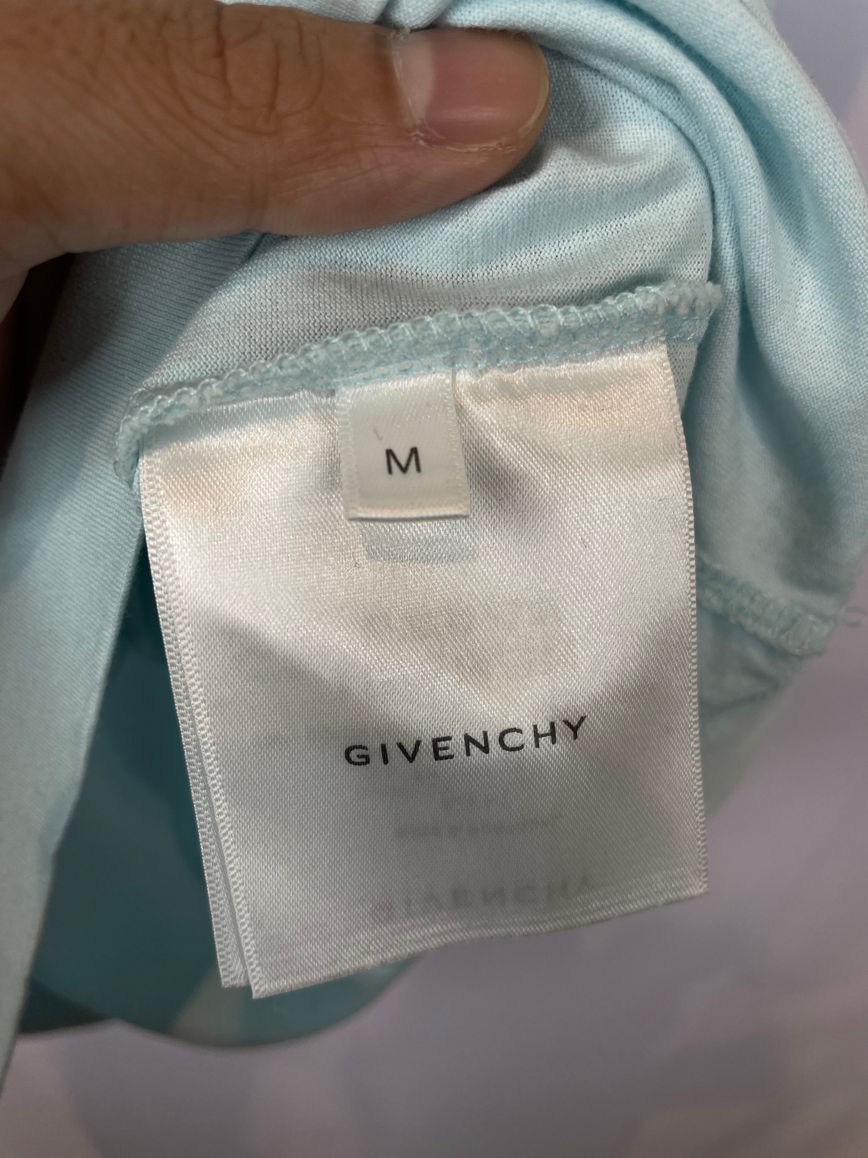 Givenchy Arc Logo Baby Blue Tee
