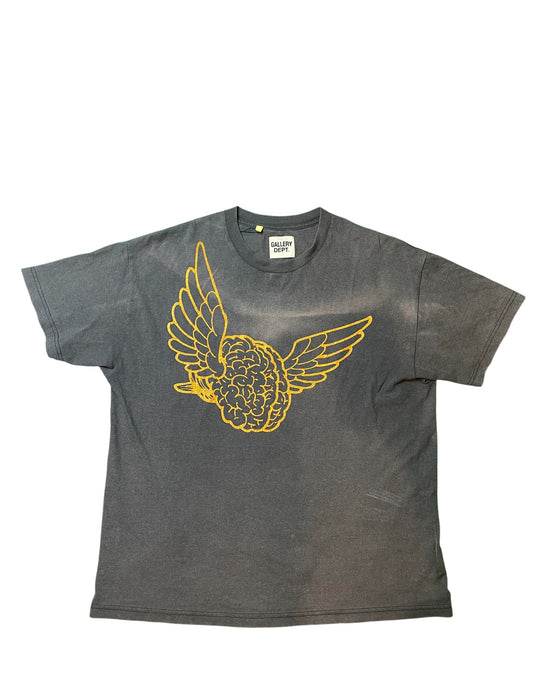 Gallery Dept Flying Brain Grey Tee