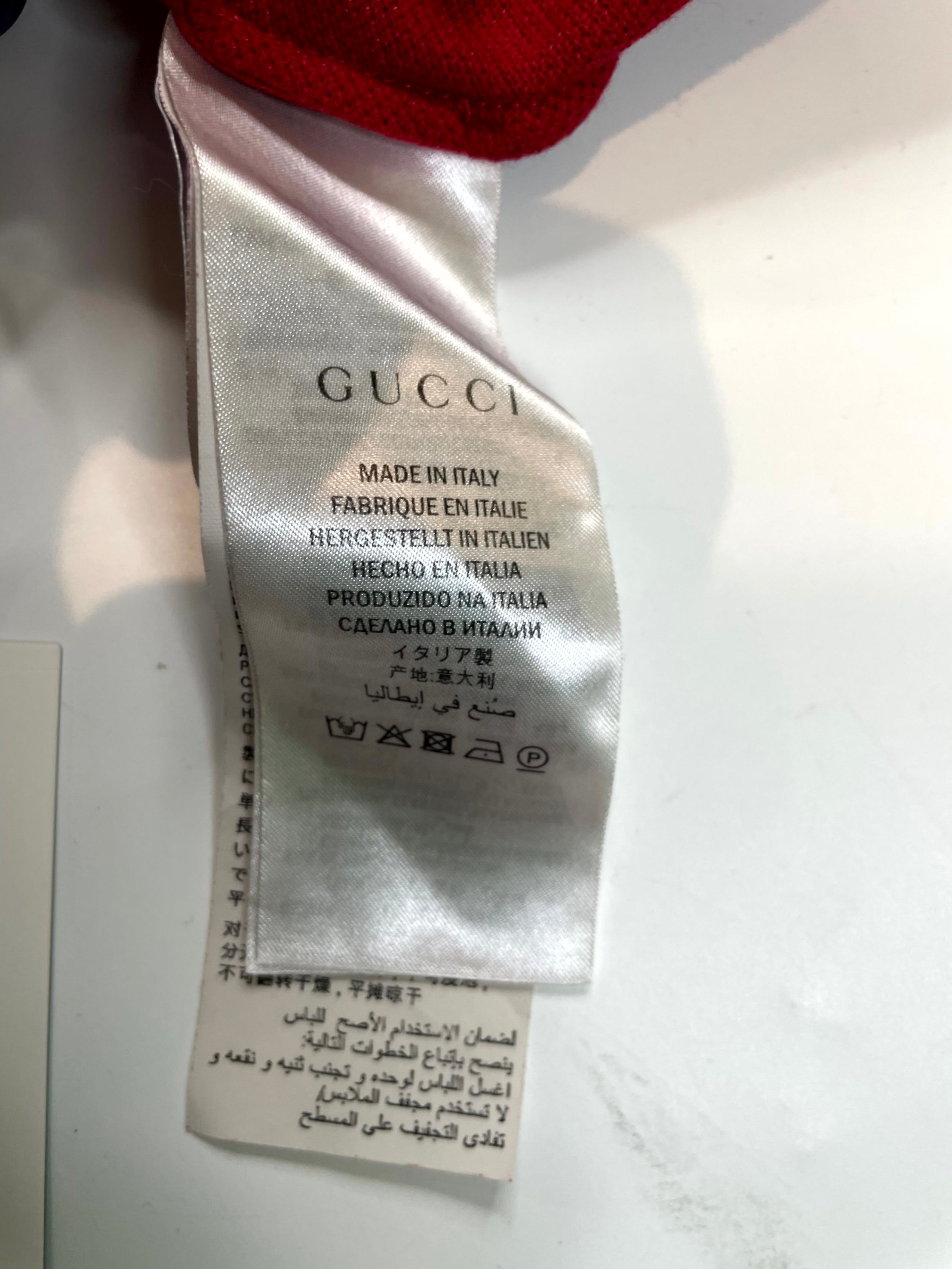 Gucci Polo Red & Navy Shirt