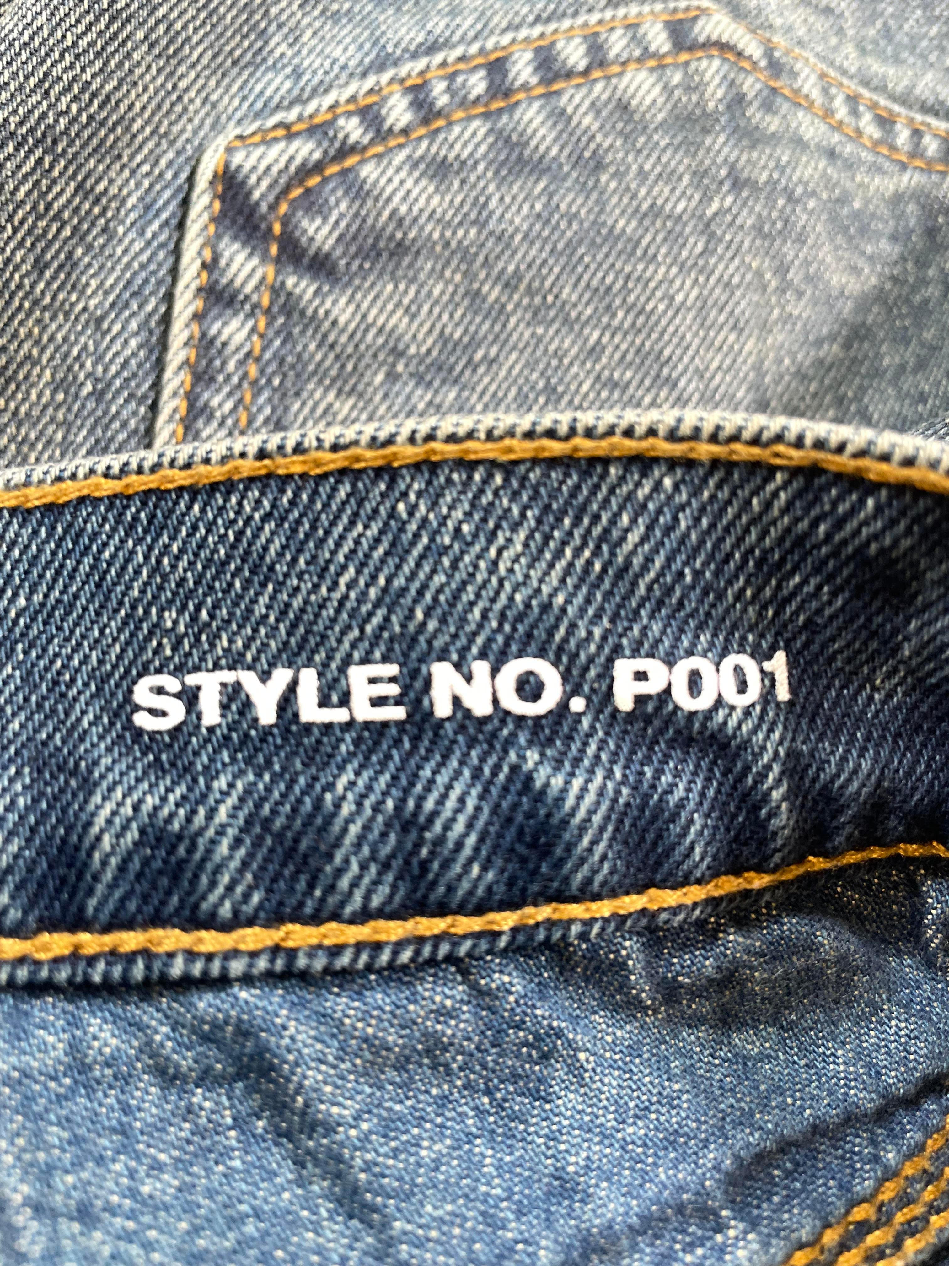 Purple Brand Dark Wash Plain Jeans