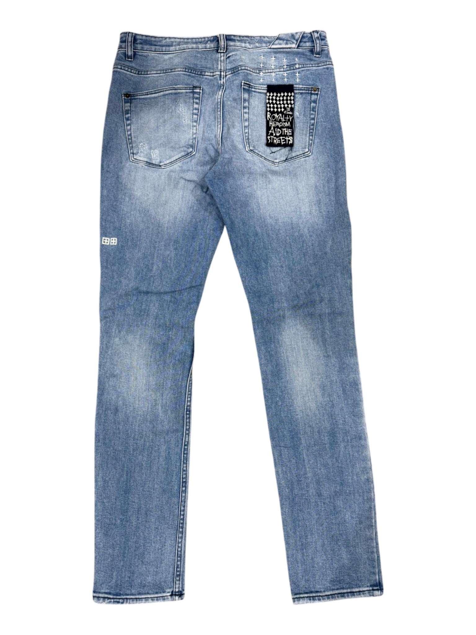 Ksubi Ripped Light Wash Jeans
