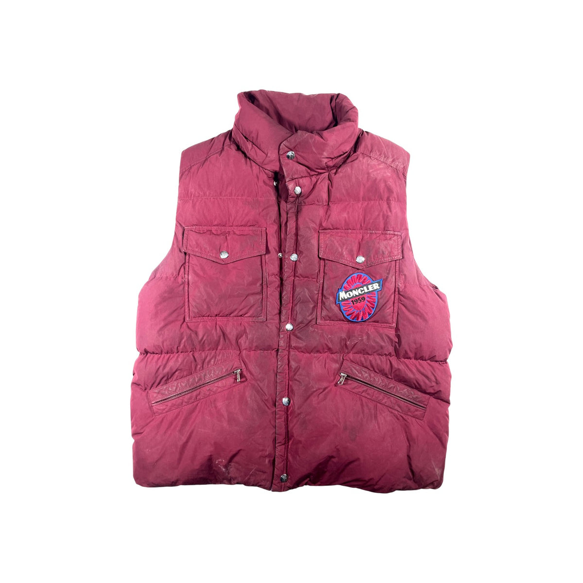 Moncler Maroon Vest