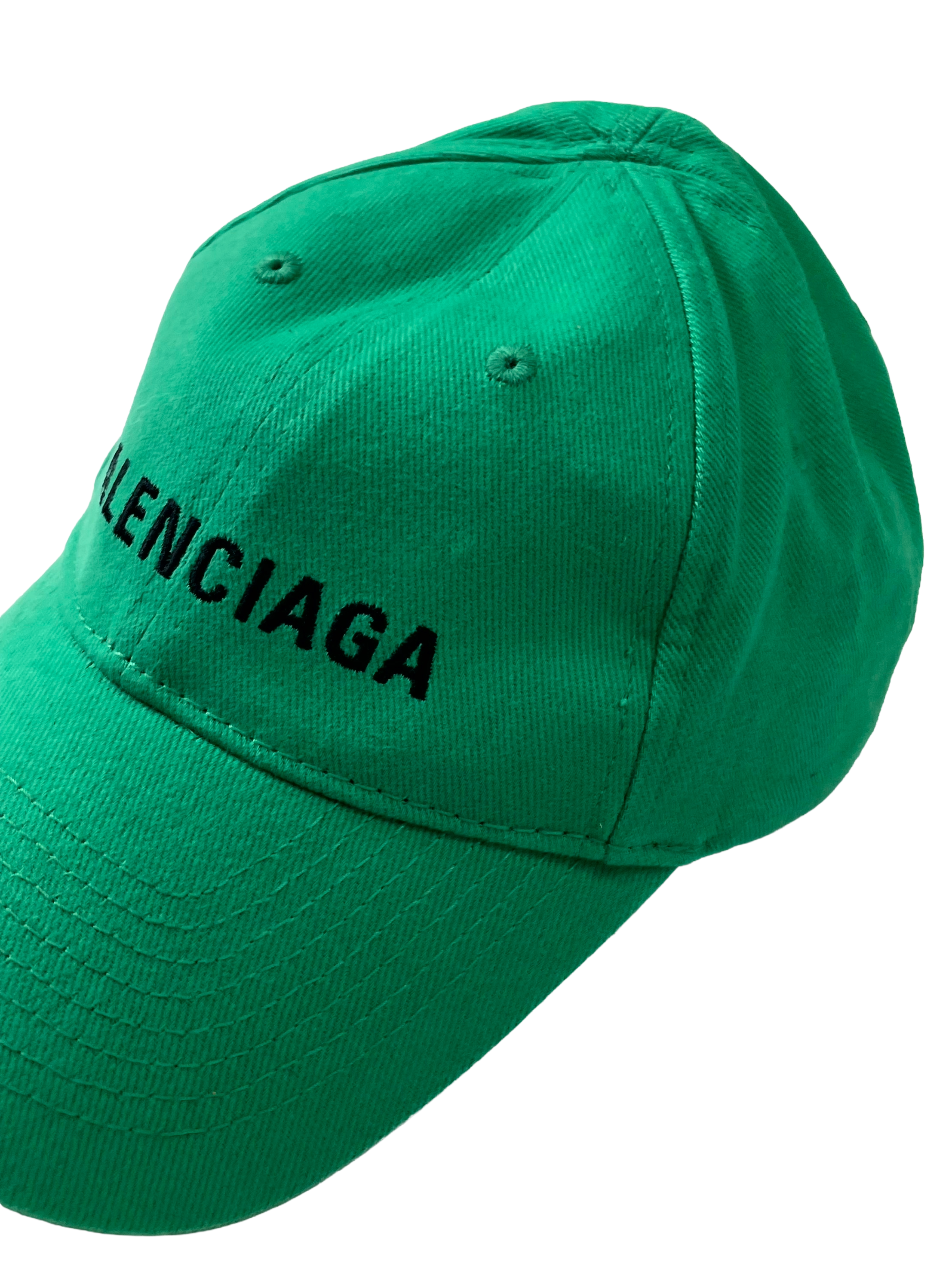 Balenciaga Core Logo Green Hat