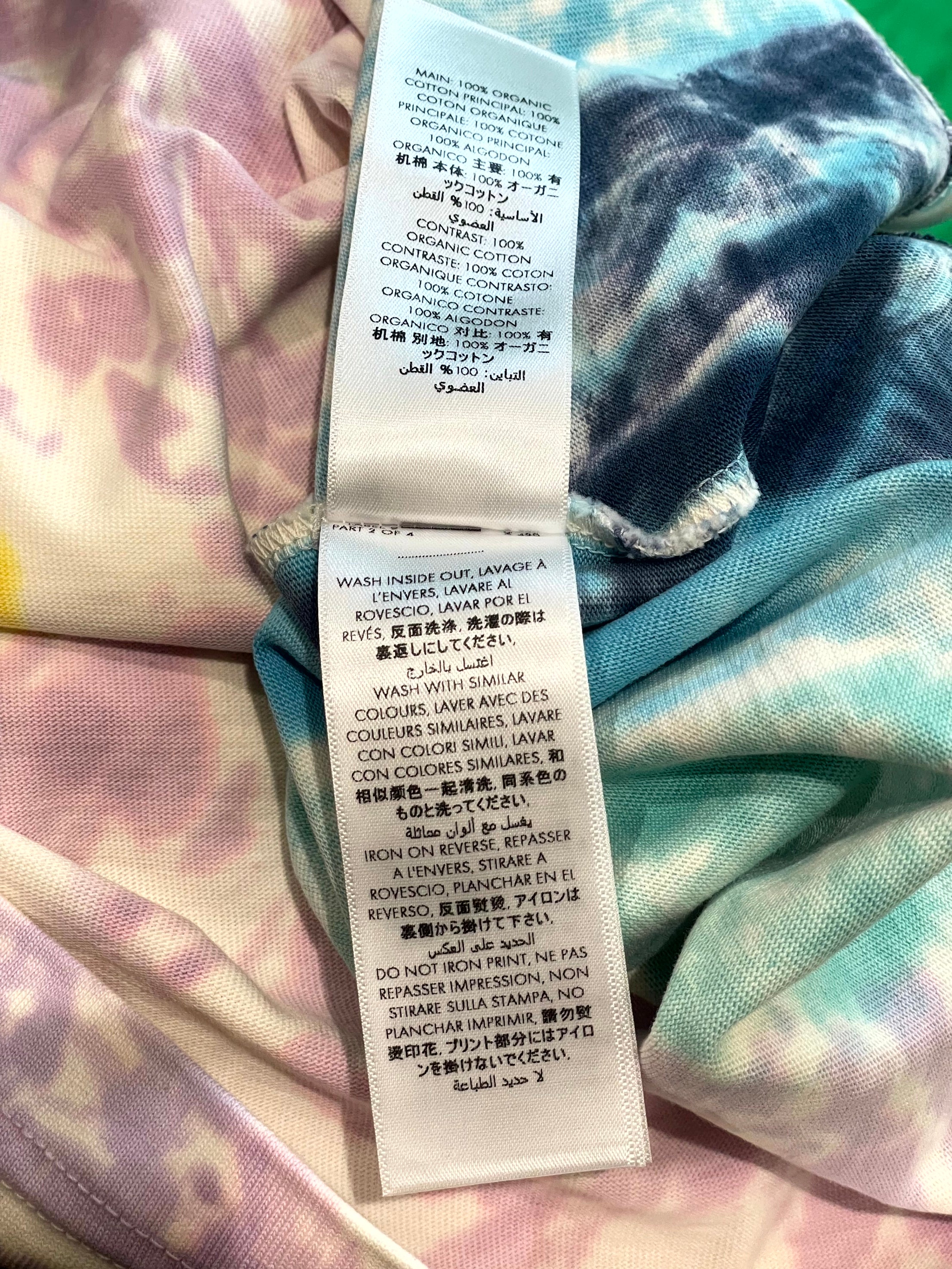 Casablanca Surf Trip Tie Dye Multicolor Tee