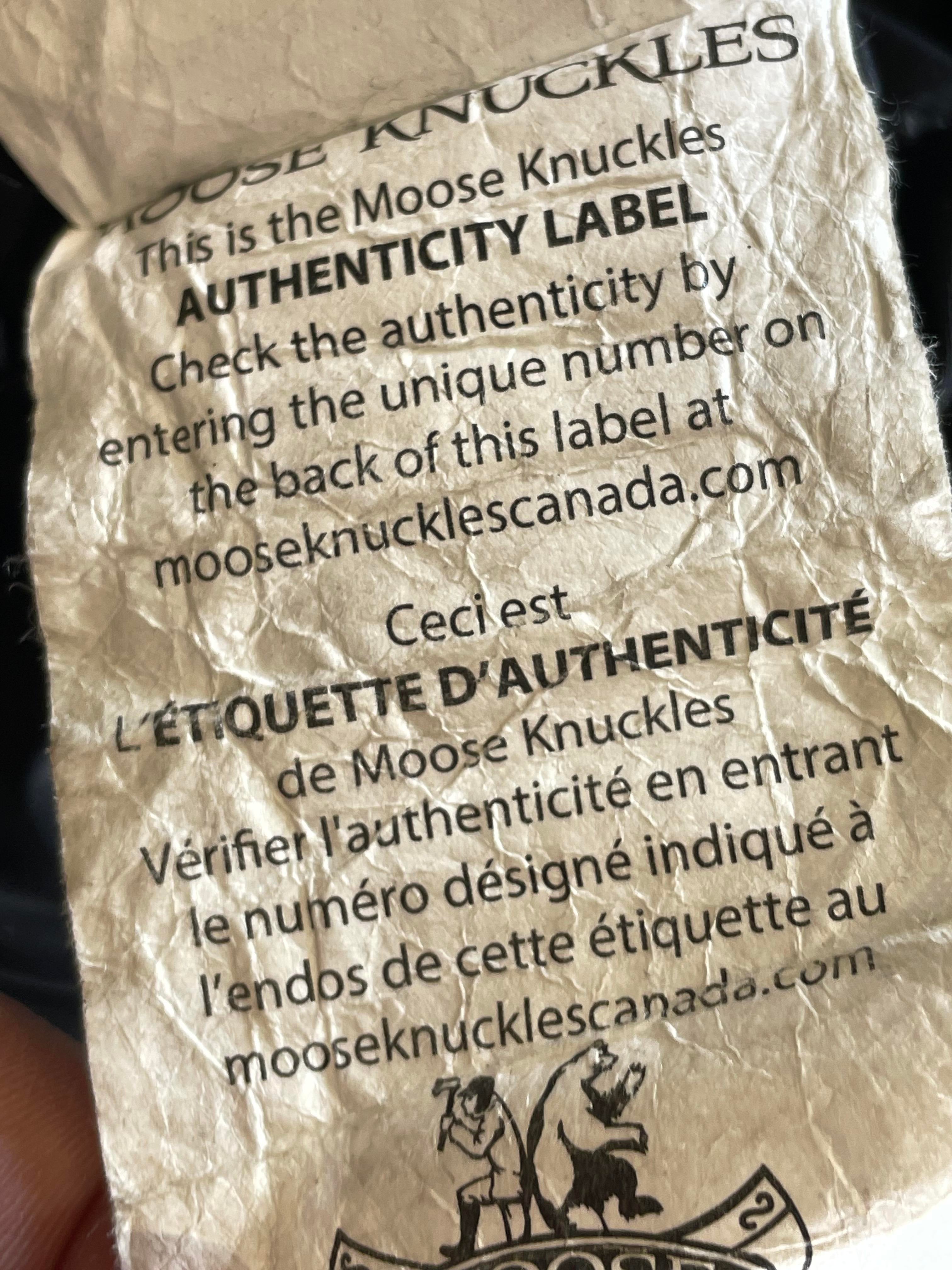 Moose Knuckles Silver Parka Jacket