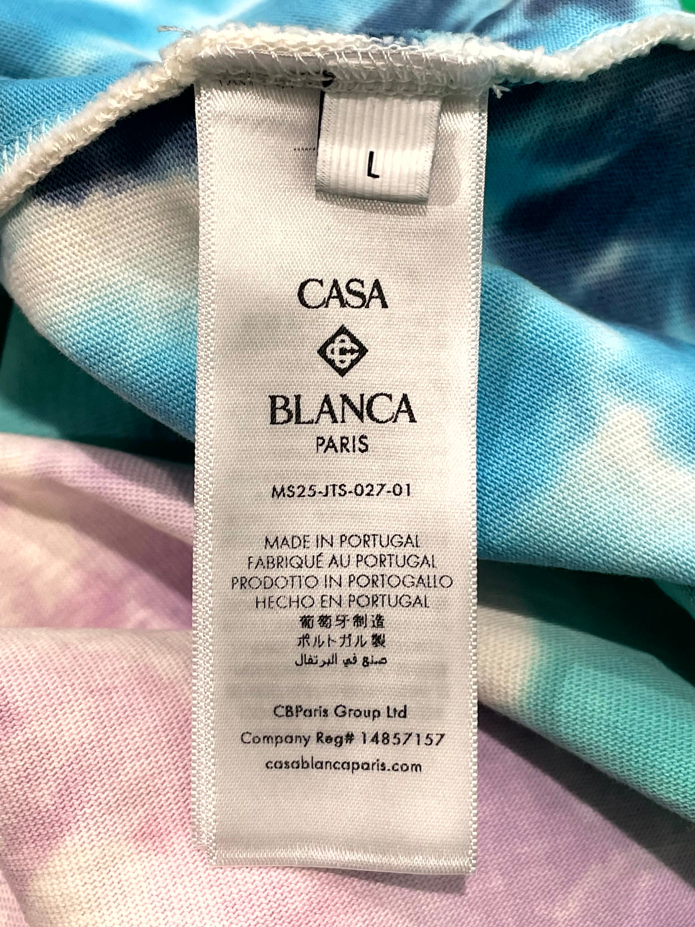 Casablanca Surf Trip Tie Dye Multicolor Tee