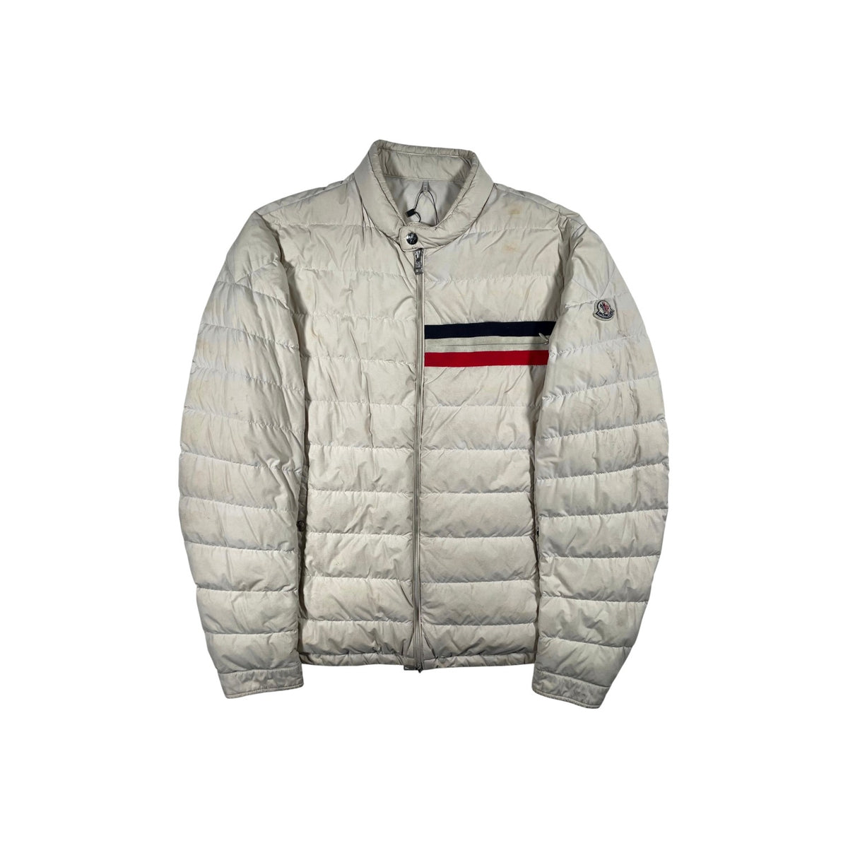 Moncler Stripe Cream & RWB Light Jacket