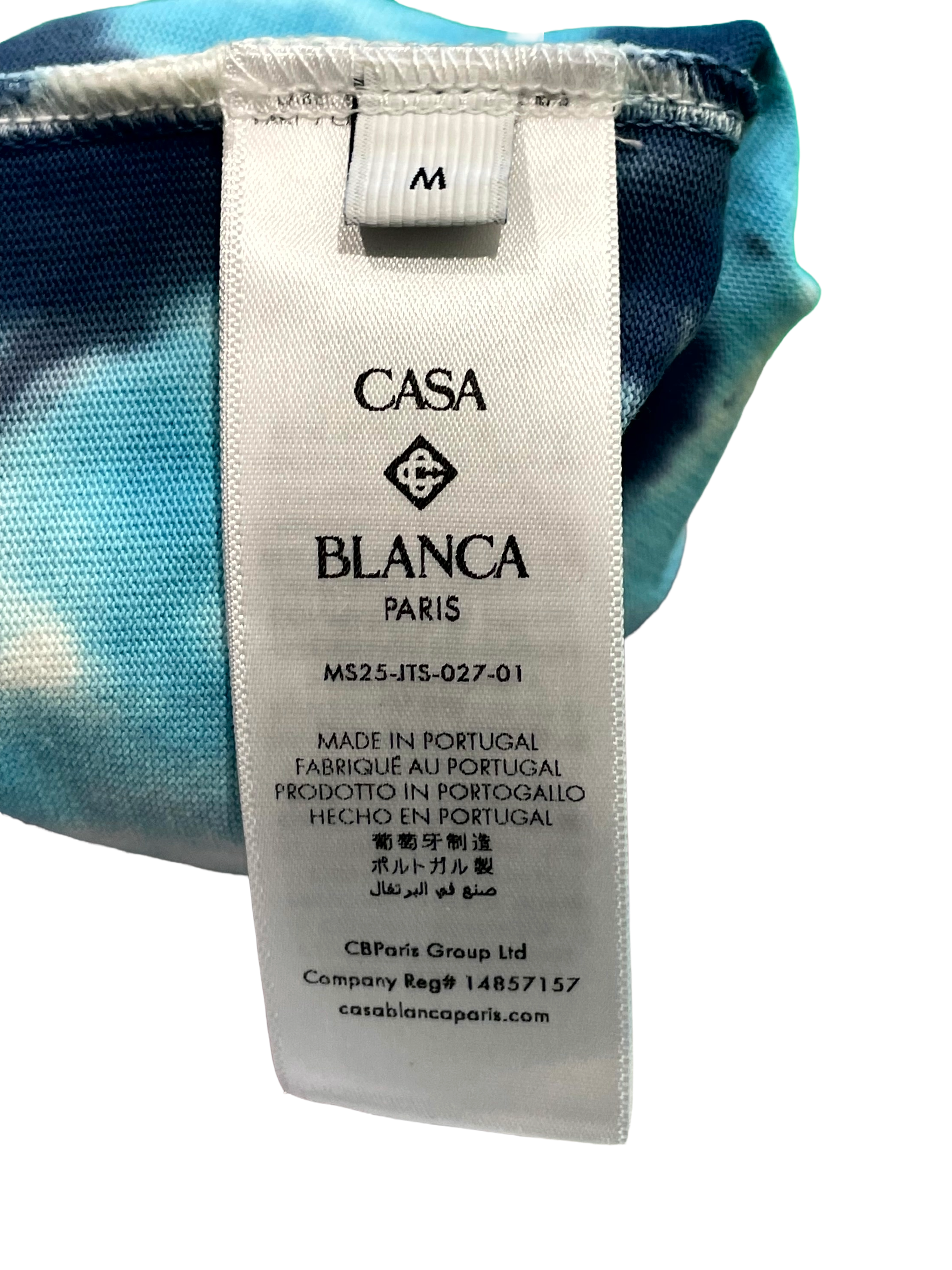 Casablanca Surf Trip Tie Dye Multicolor Tee