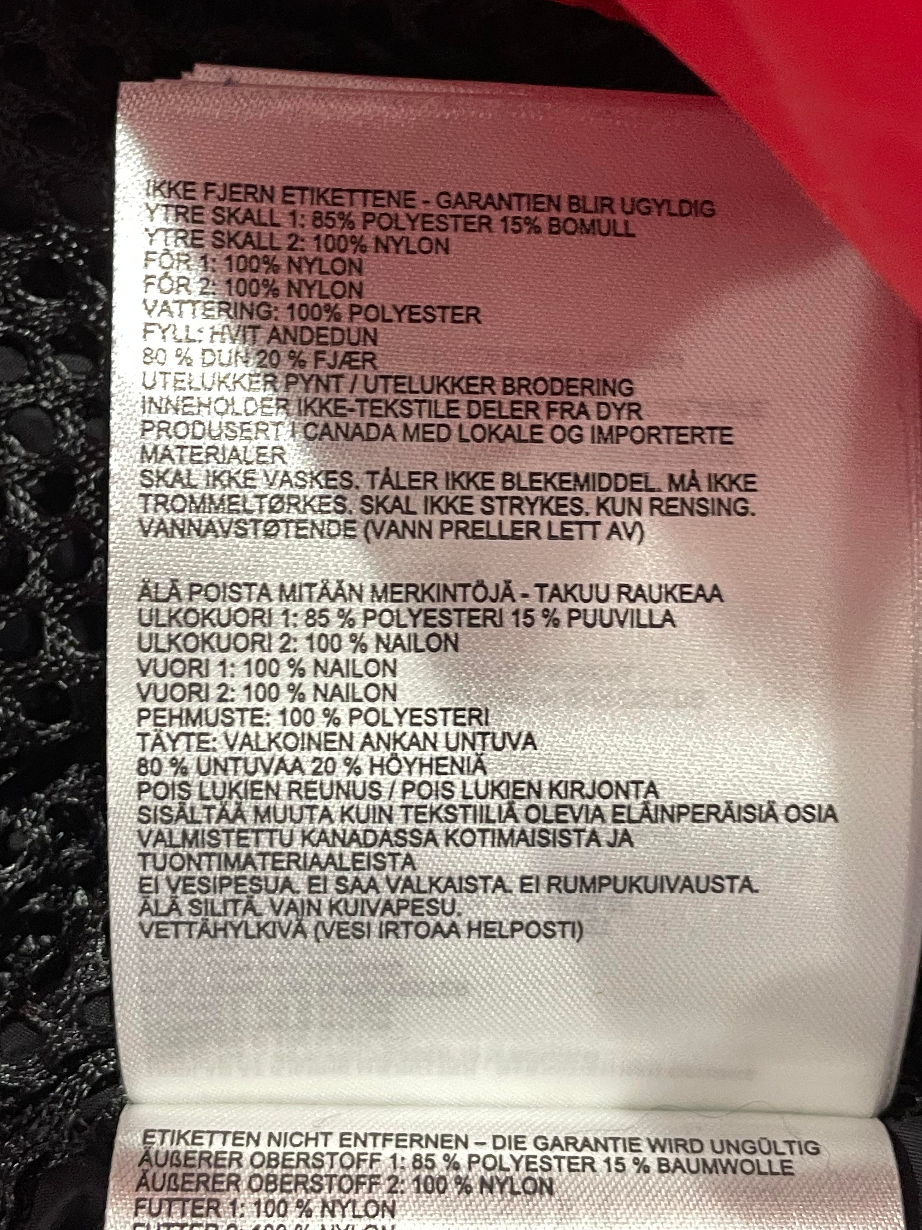 Canada Goose Bennett Parka Red Jacket