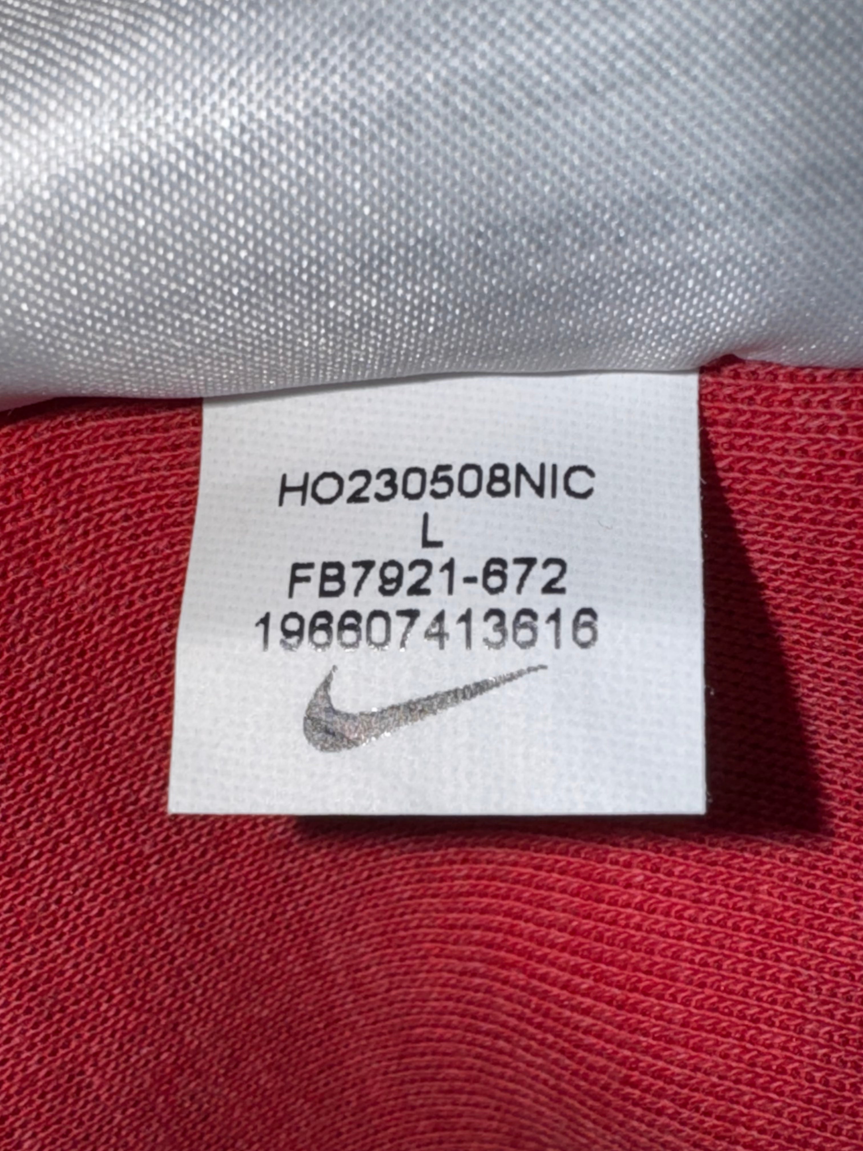 Nike Tech Zip Up Red Hoodie