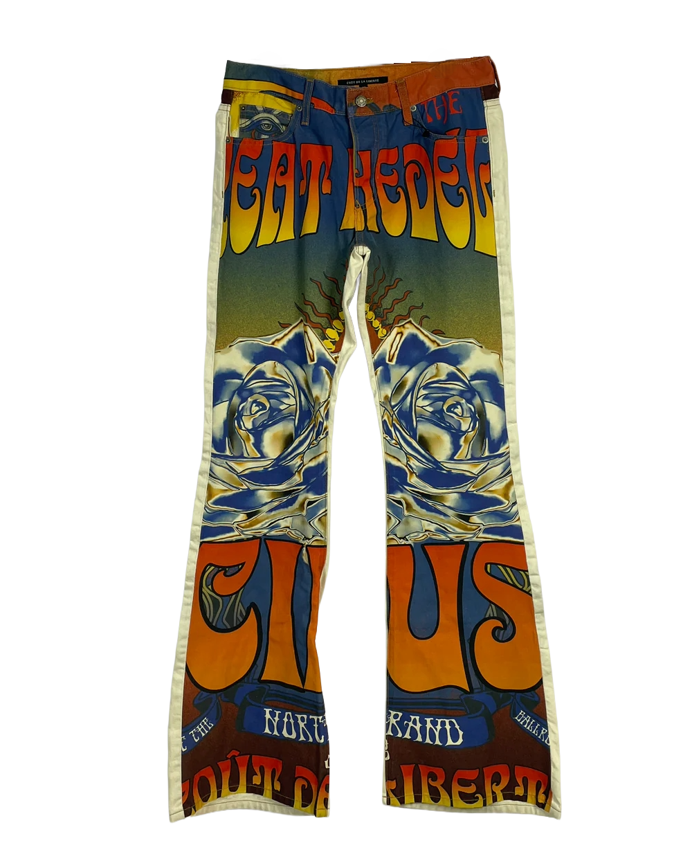 Cout De La Liberte Multicolor Jeans
