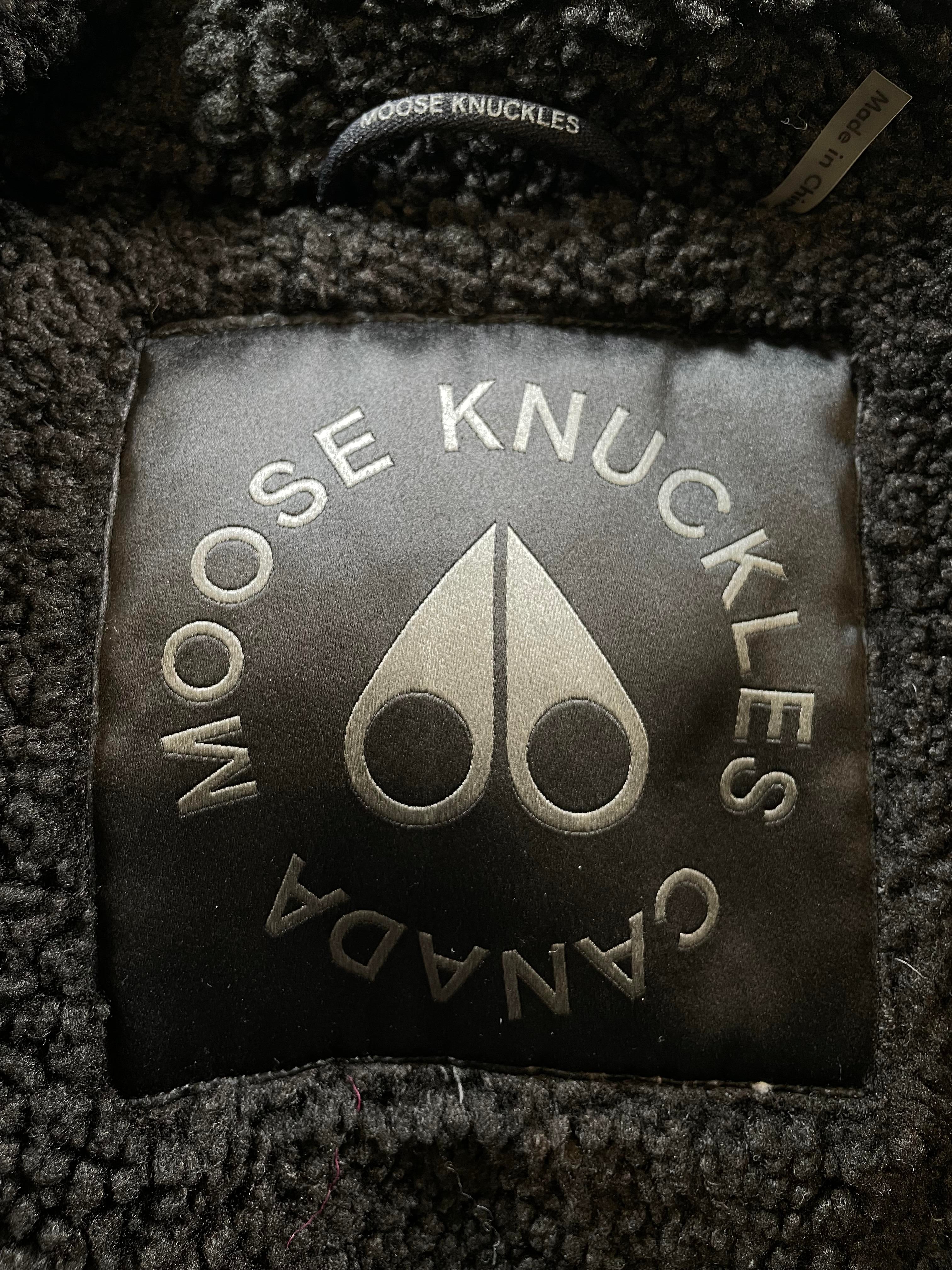 Moose Knuckles Smoke Camo Baisley Rose Puffer Jacket