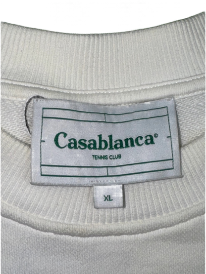 Casablanca Graphic White Crewneck