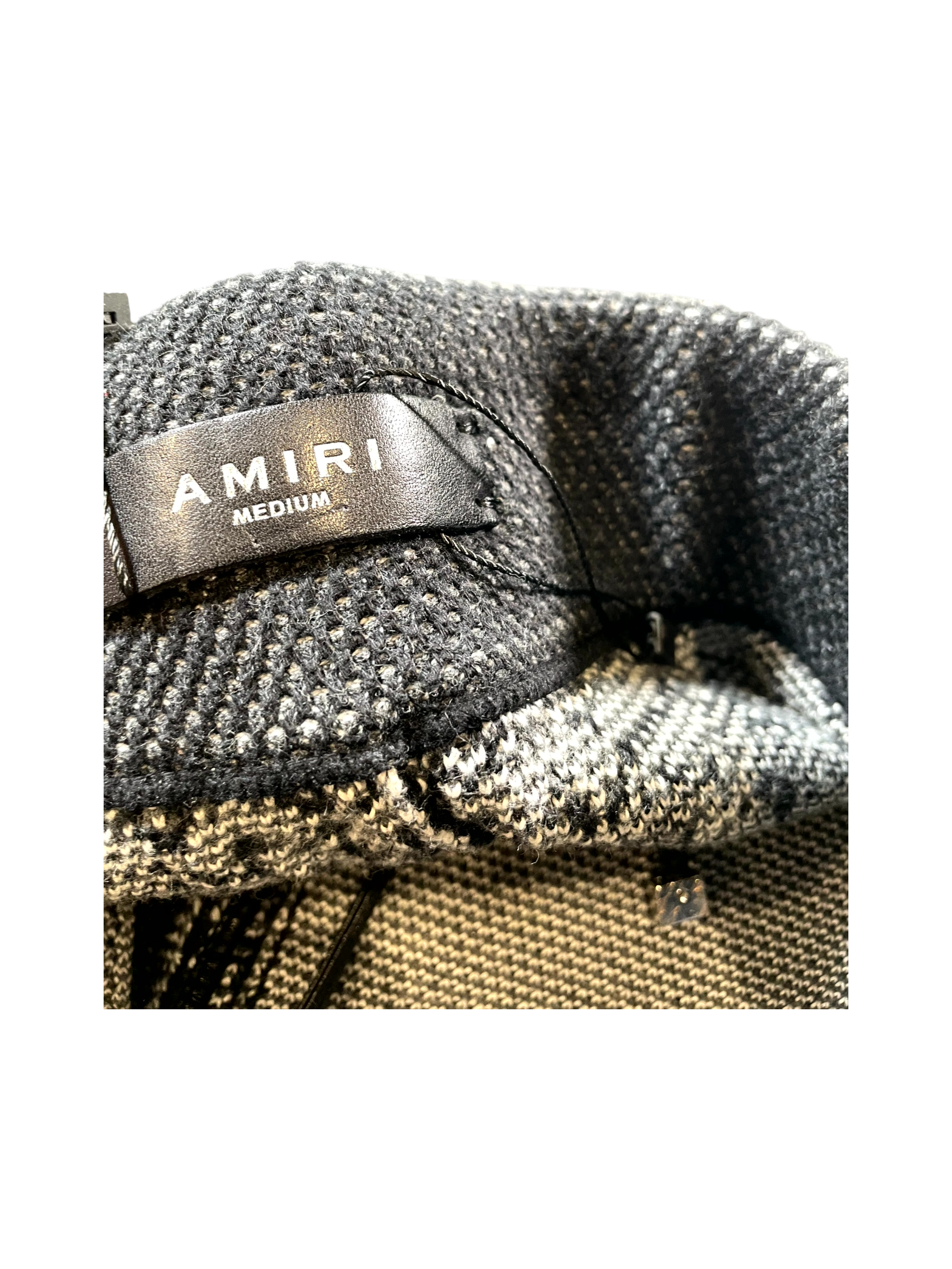 Amiri "MA Logo" Paisley Black Sweats