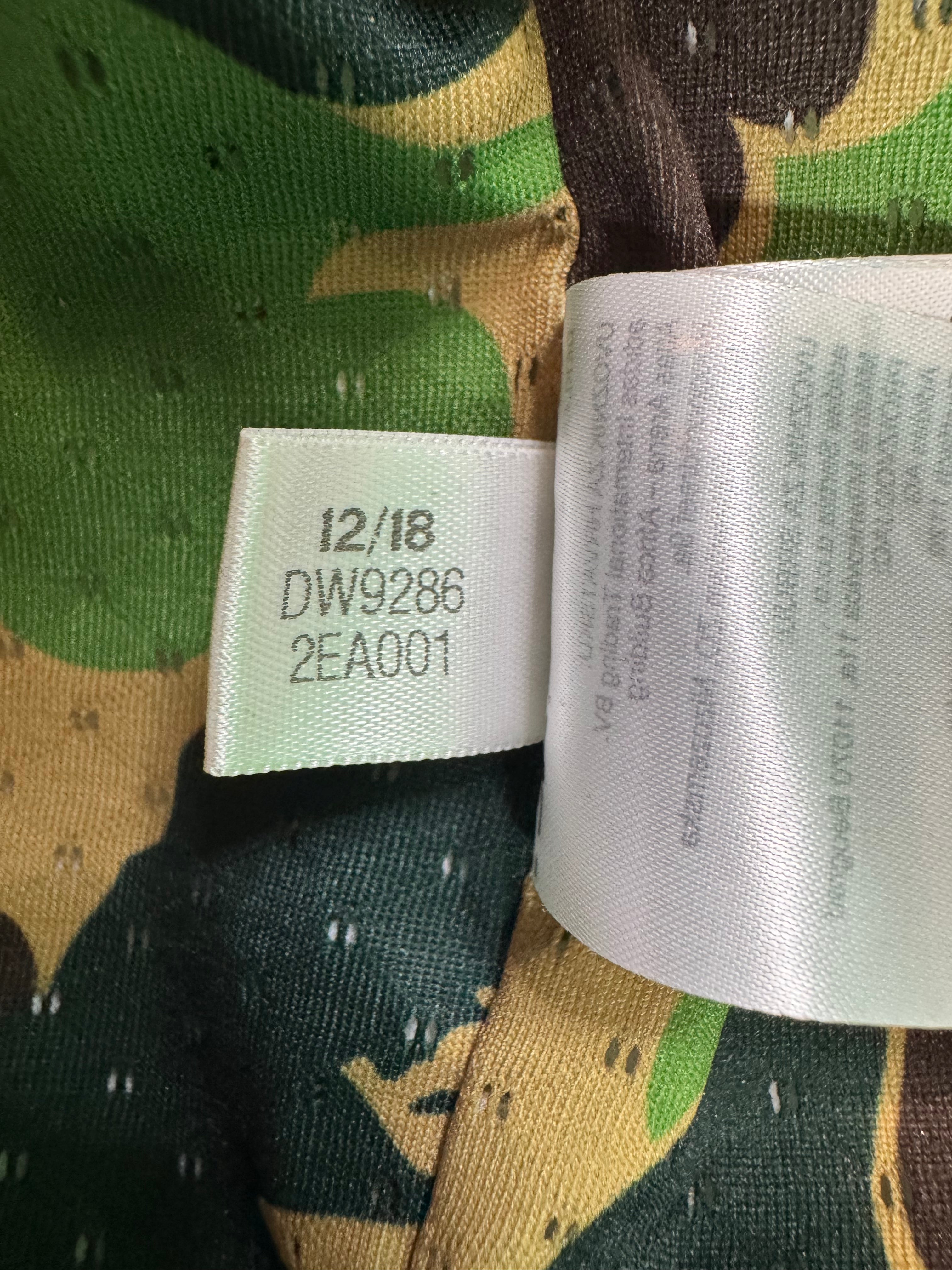 Bape x Adidas Zip Up Green Camo Hoodie