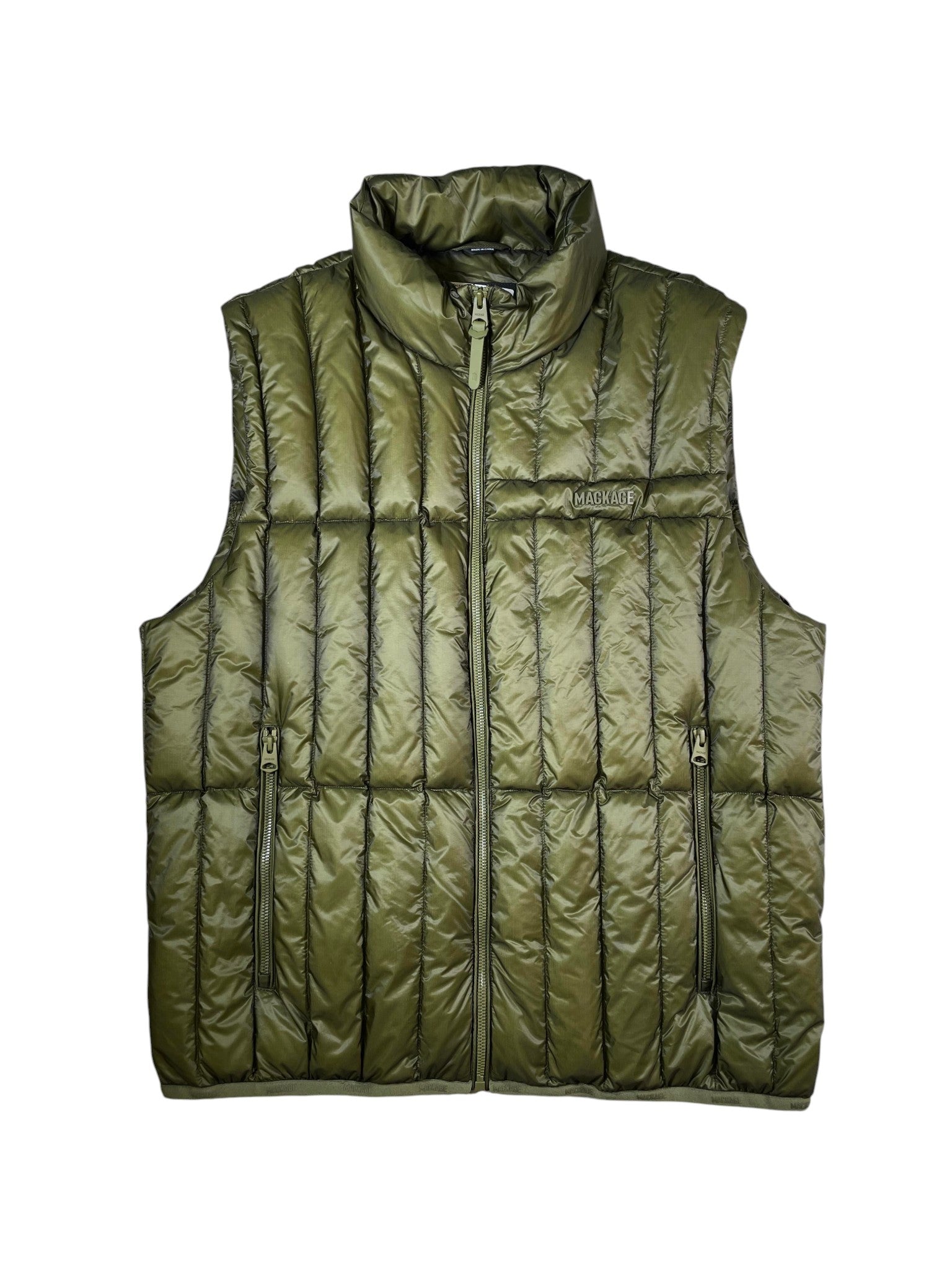 Mackage Down Olive Puffer Vest