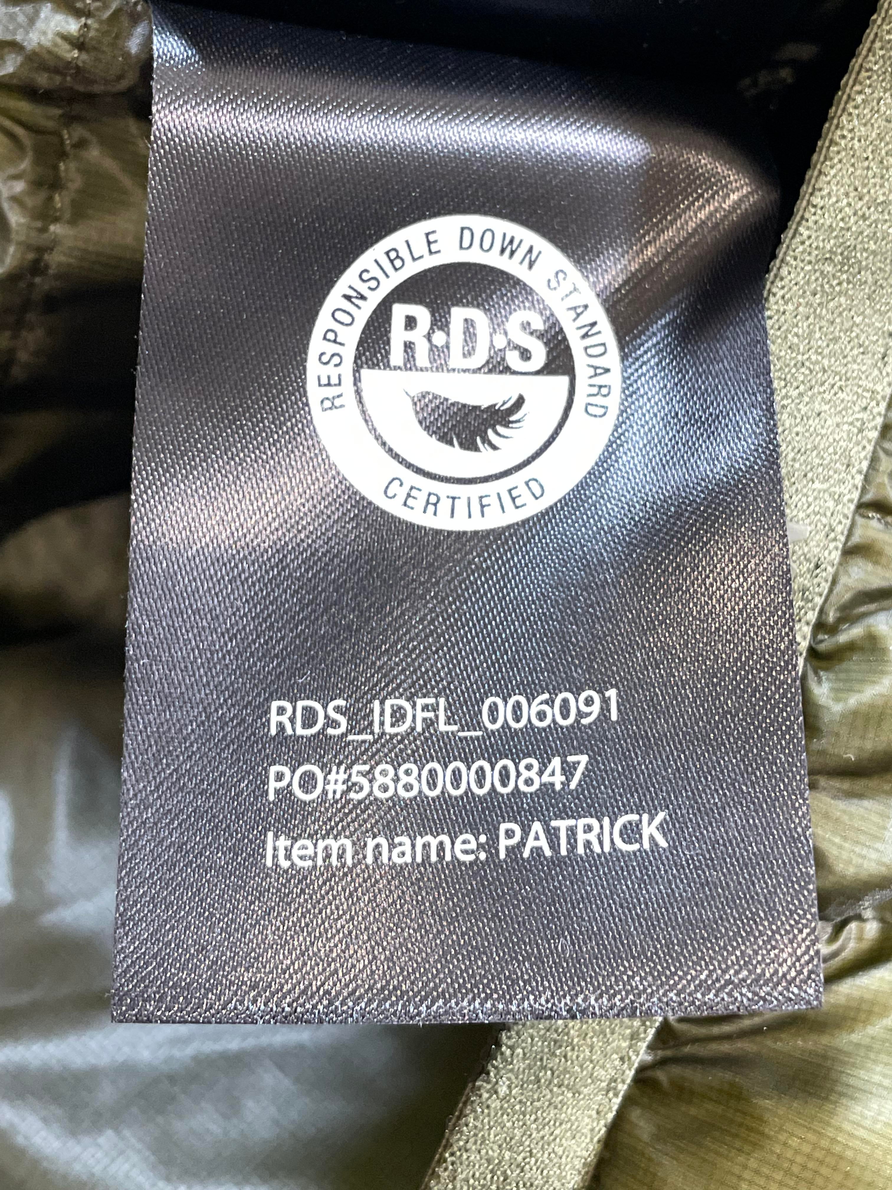 Mackage Down Olive Puffer Vest