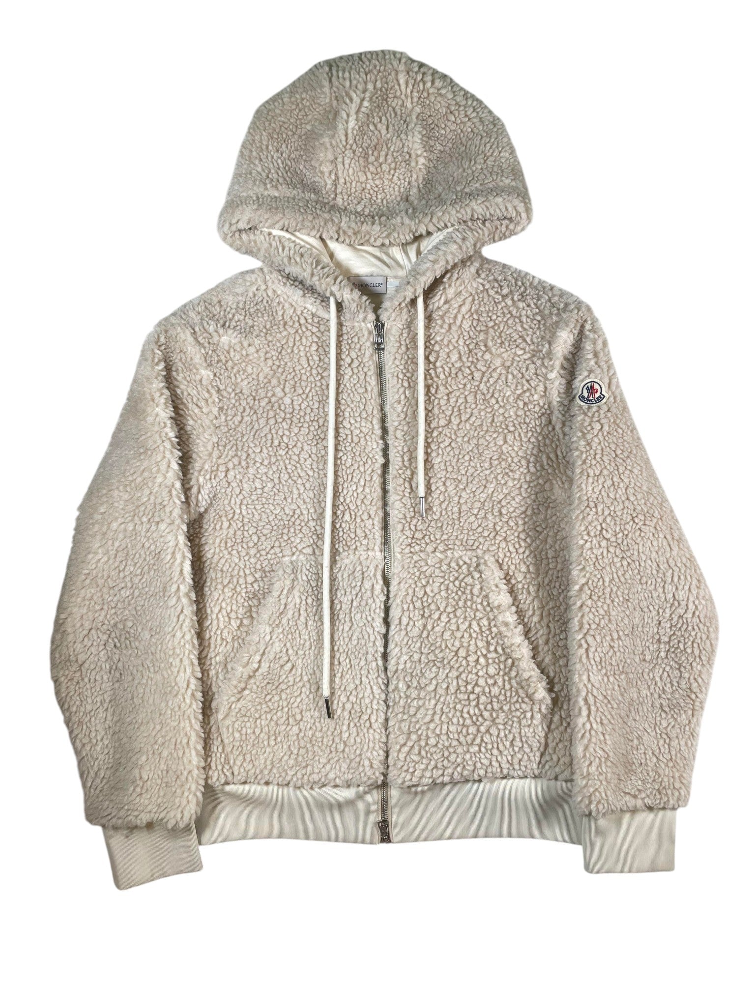 Moncler Maglia Aperta Cream Jacket