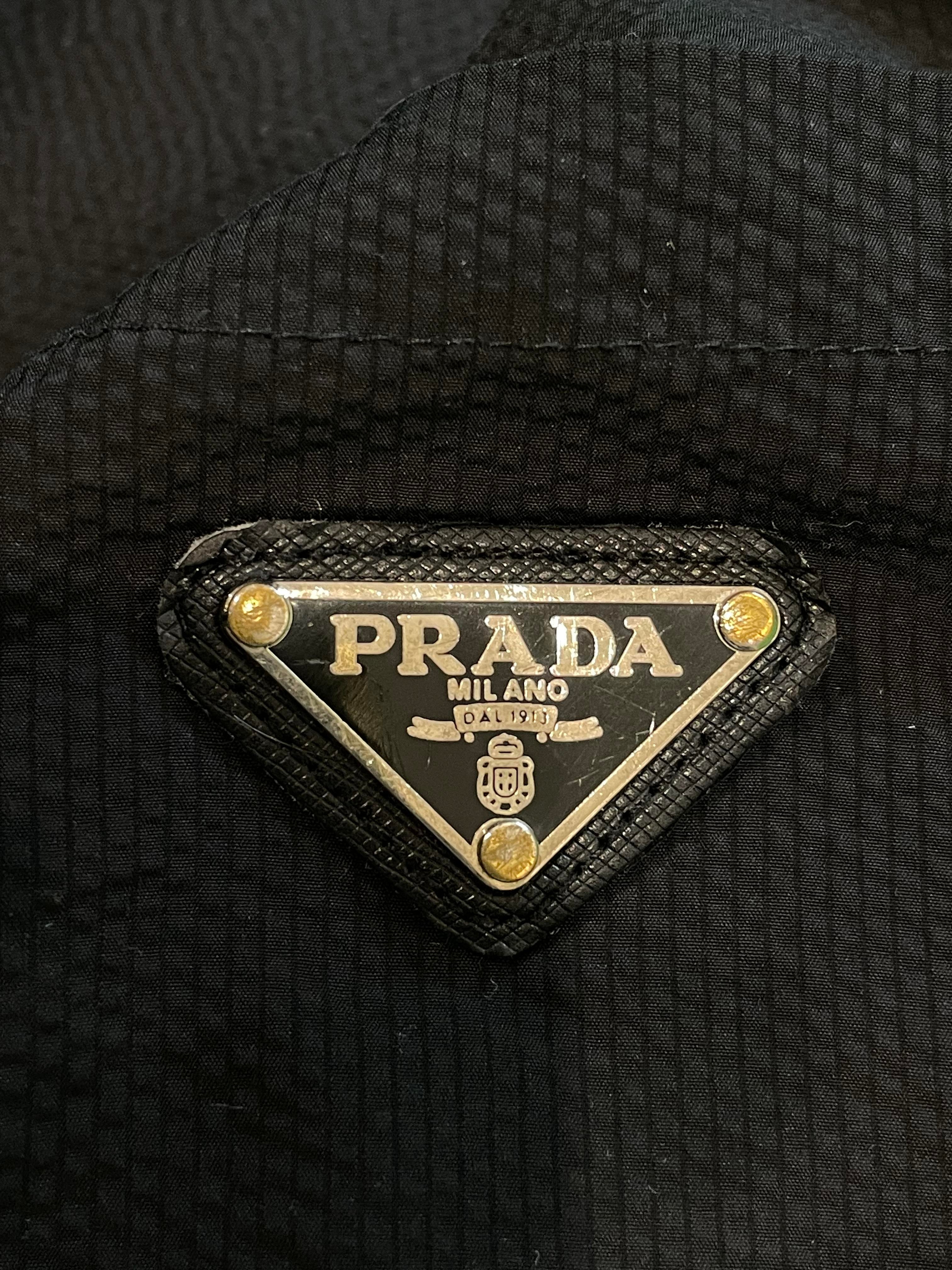 Prada Nylon Shorts Black Red (Broken Zipper)