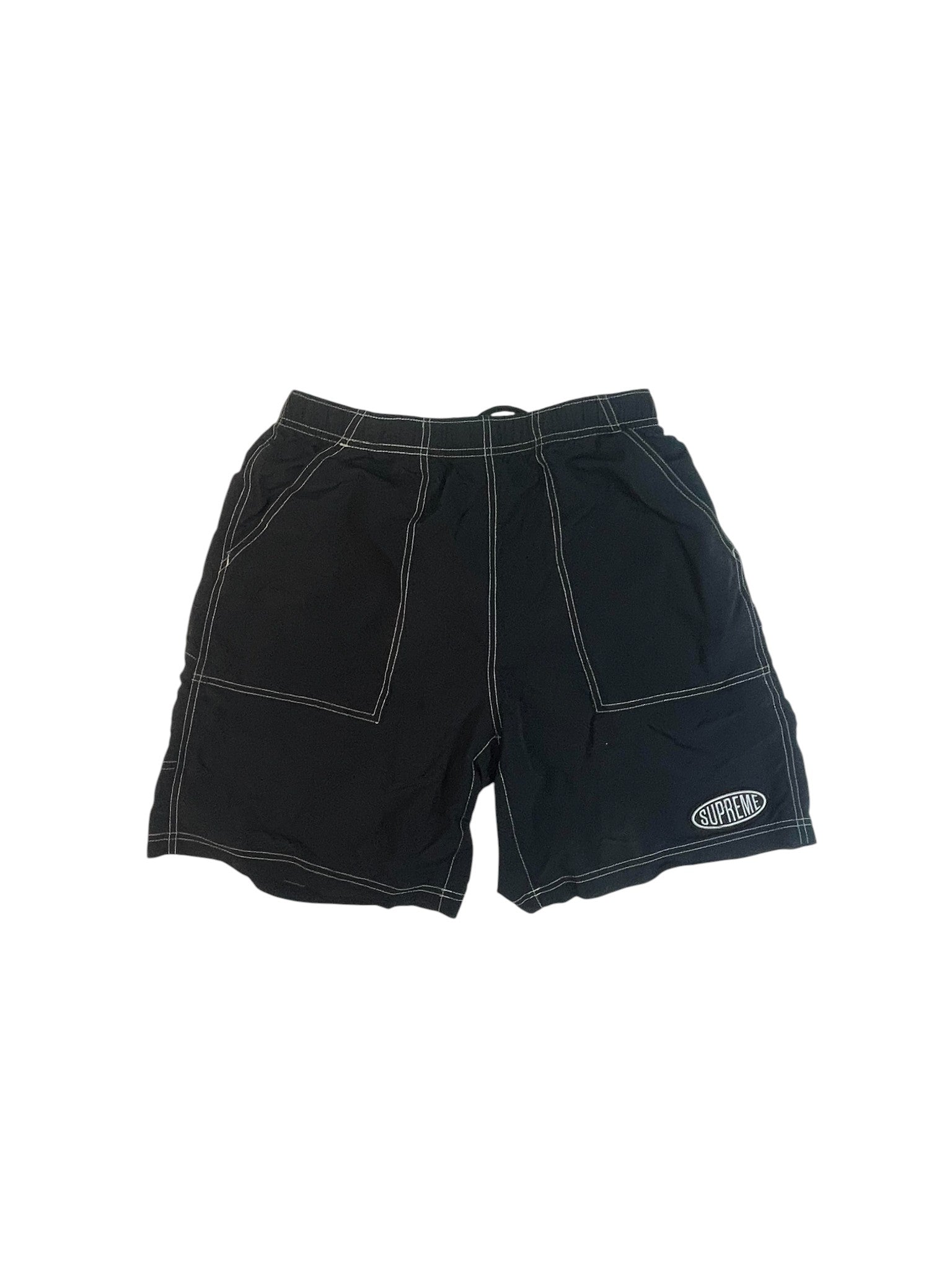 Supreme Outline Black Shorts