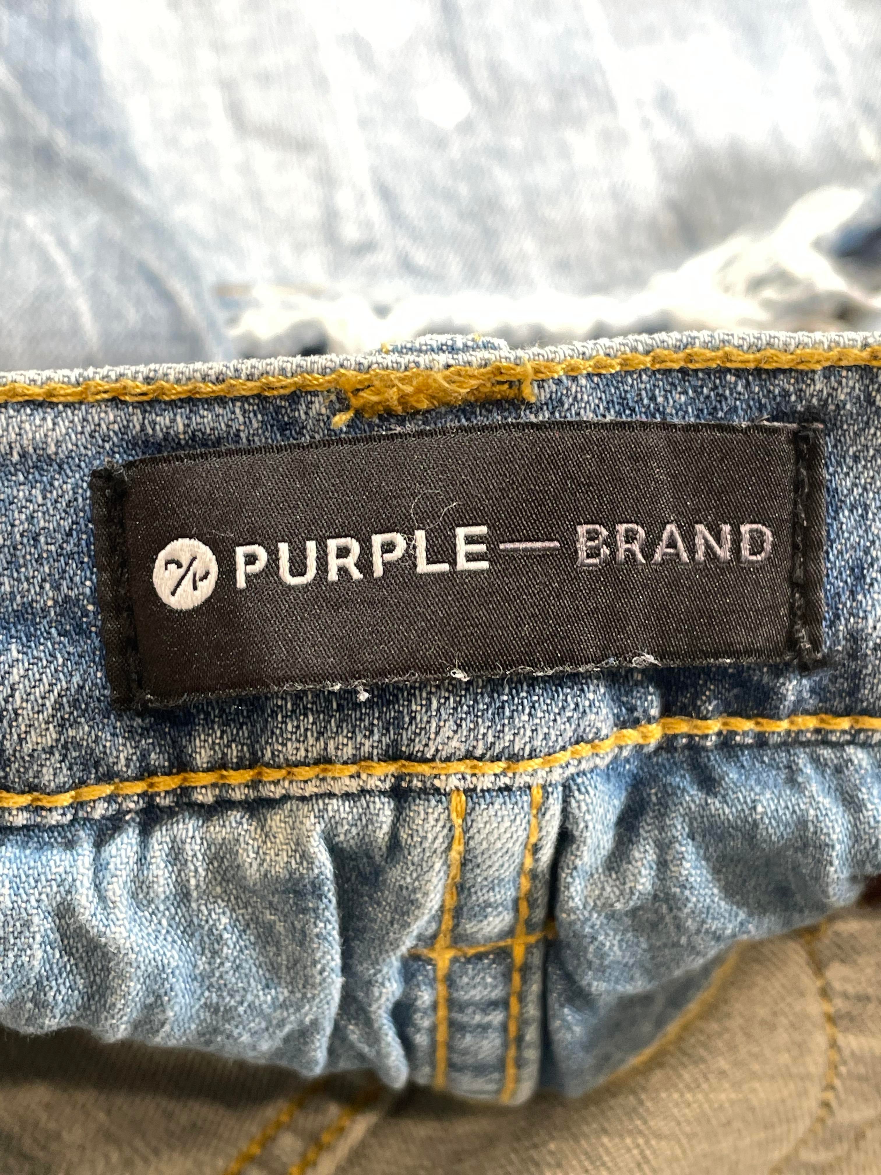 Purple Brand Light Wash Jeans