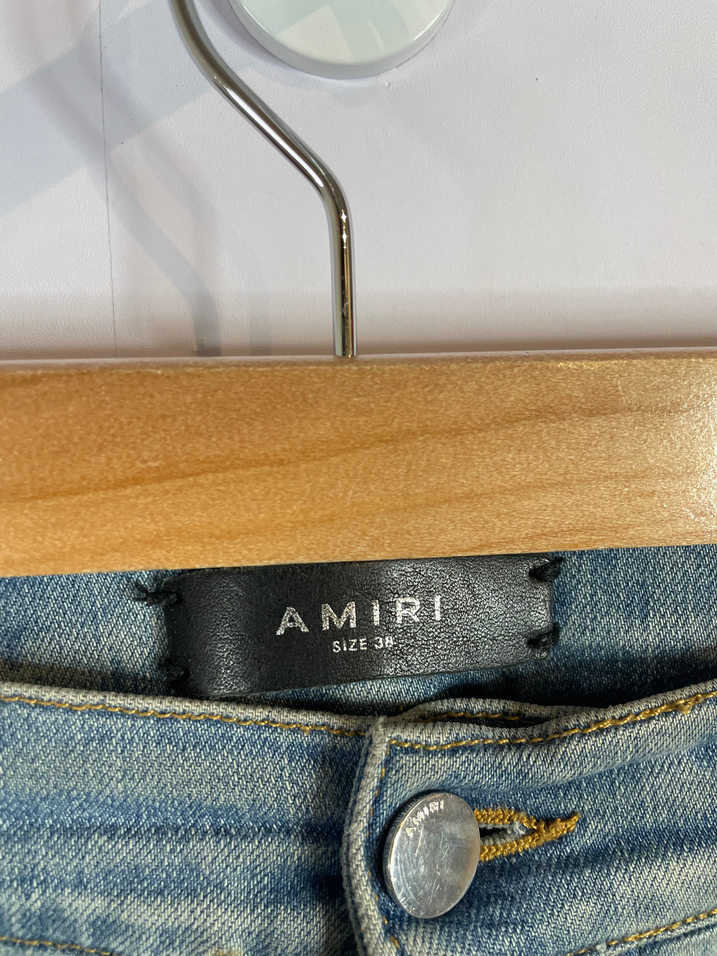 Amiri MX1 Plaid Jeans Used 38
