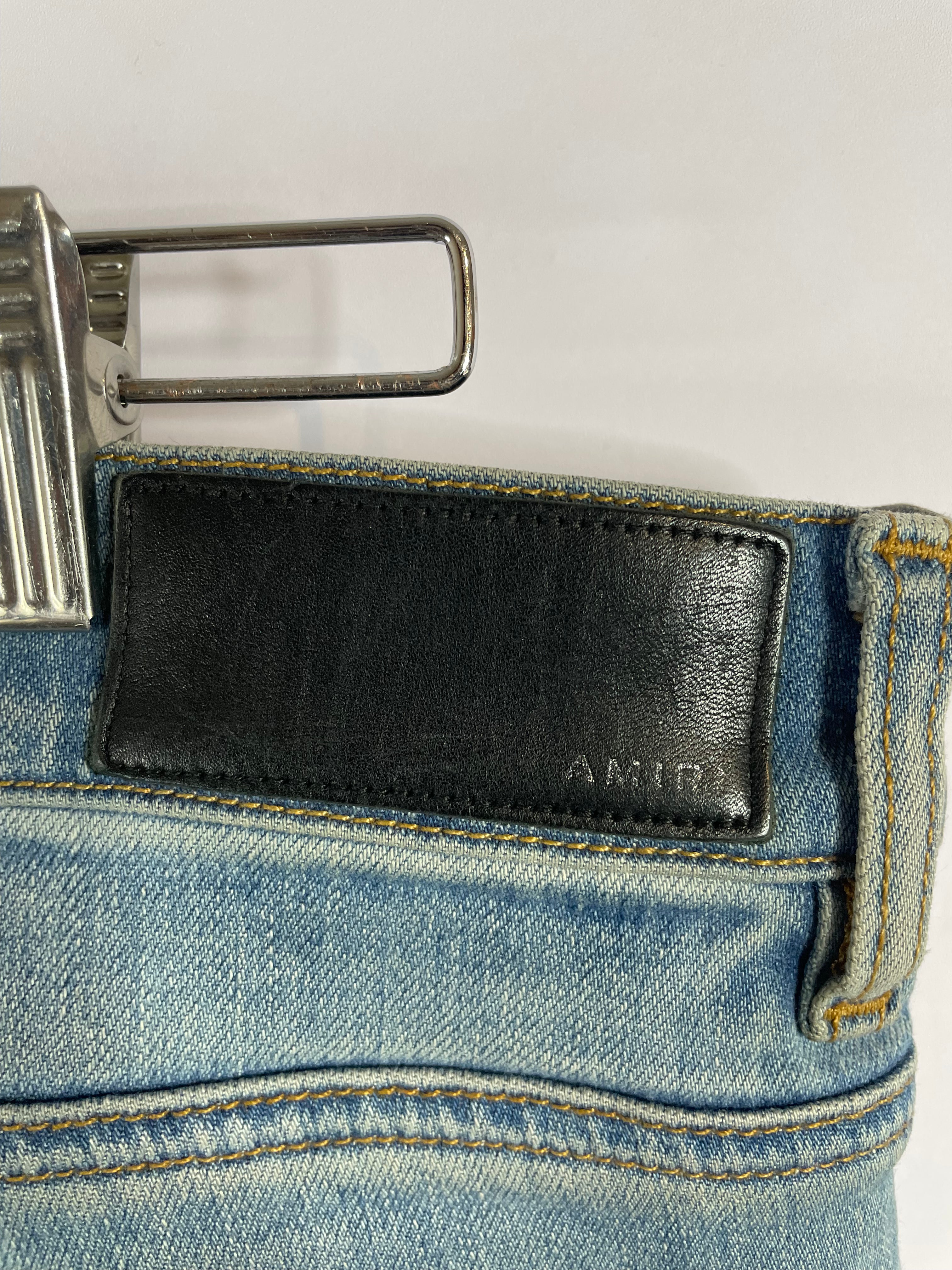 Amiri MX1 Plaid Jeans Used 38