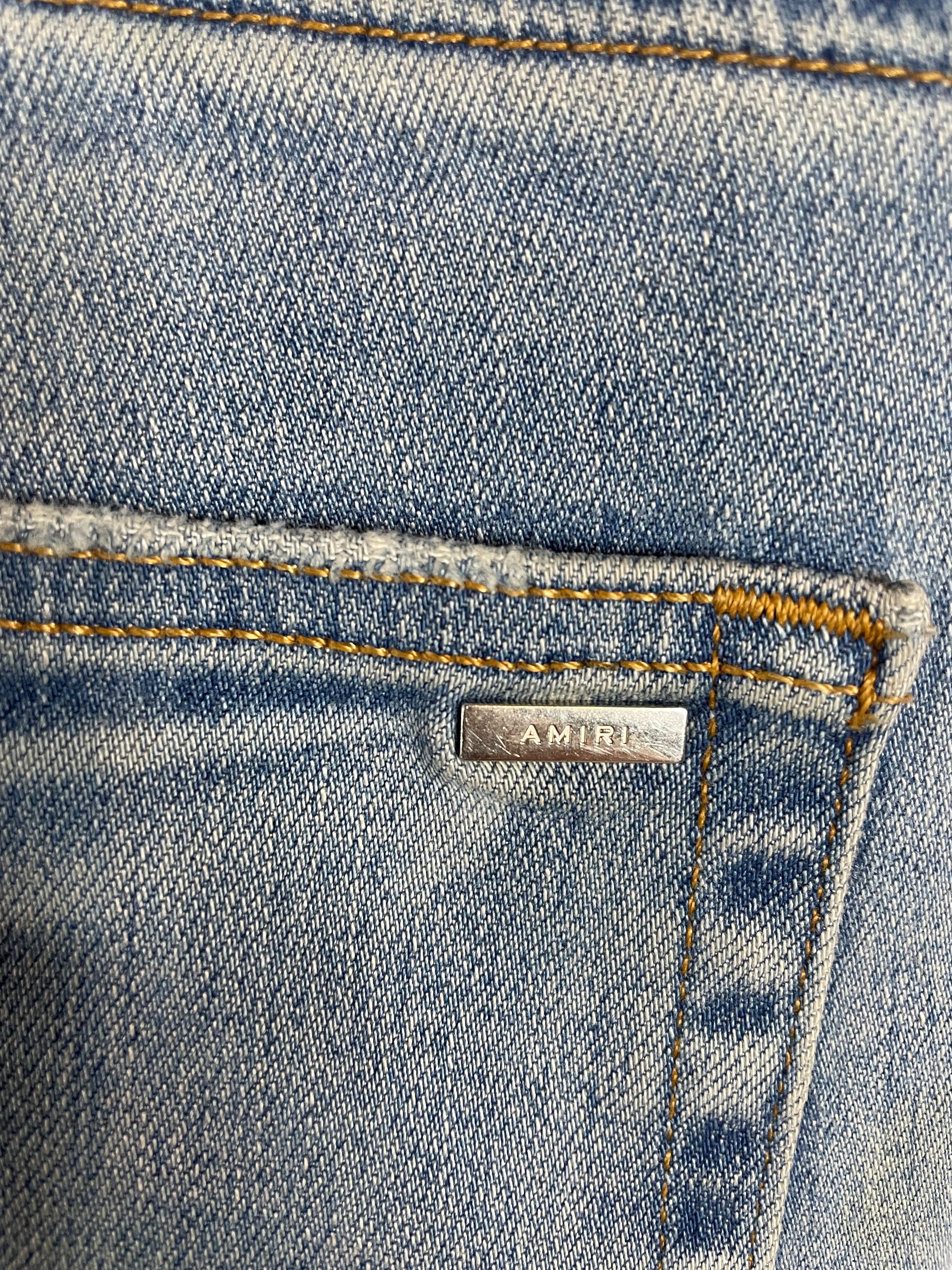 Amiri MX1 Plaid Jeans Used 38