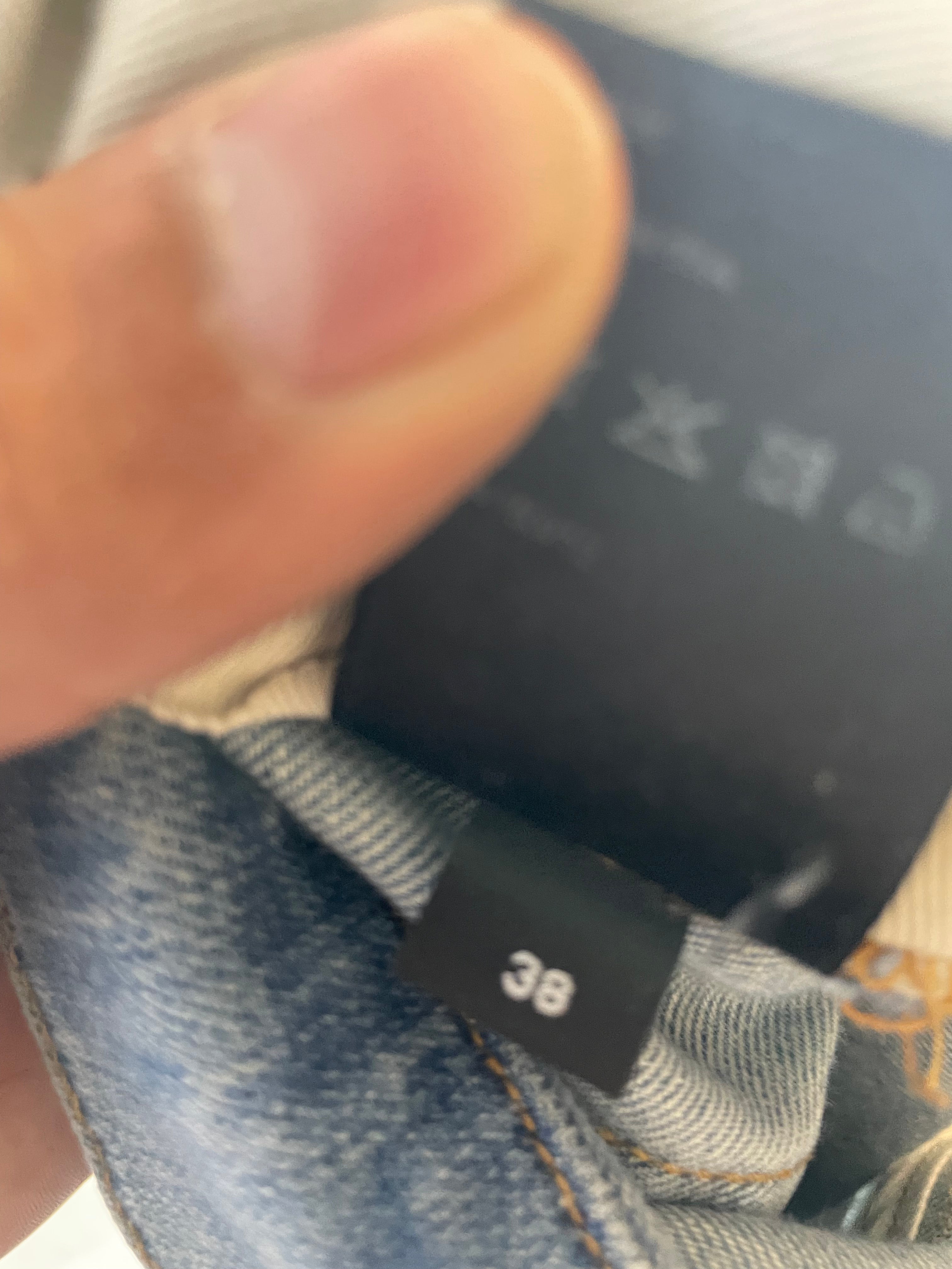 Amiri MX1 Plaid Jeans Used 38