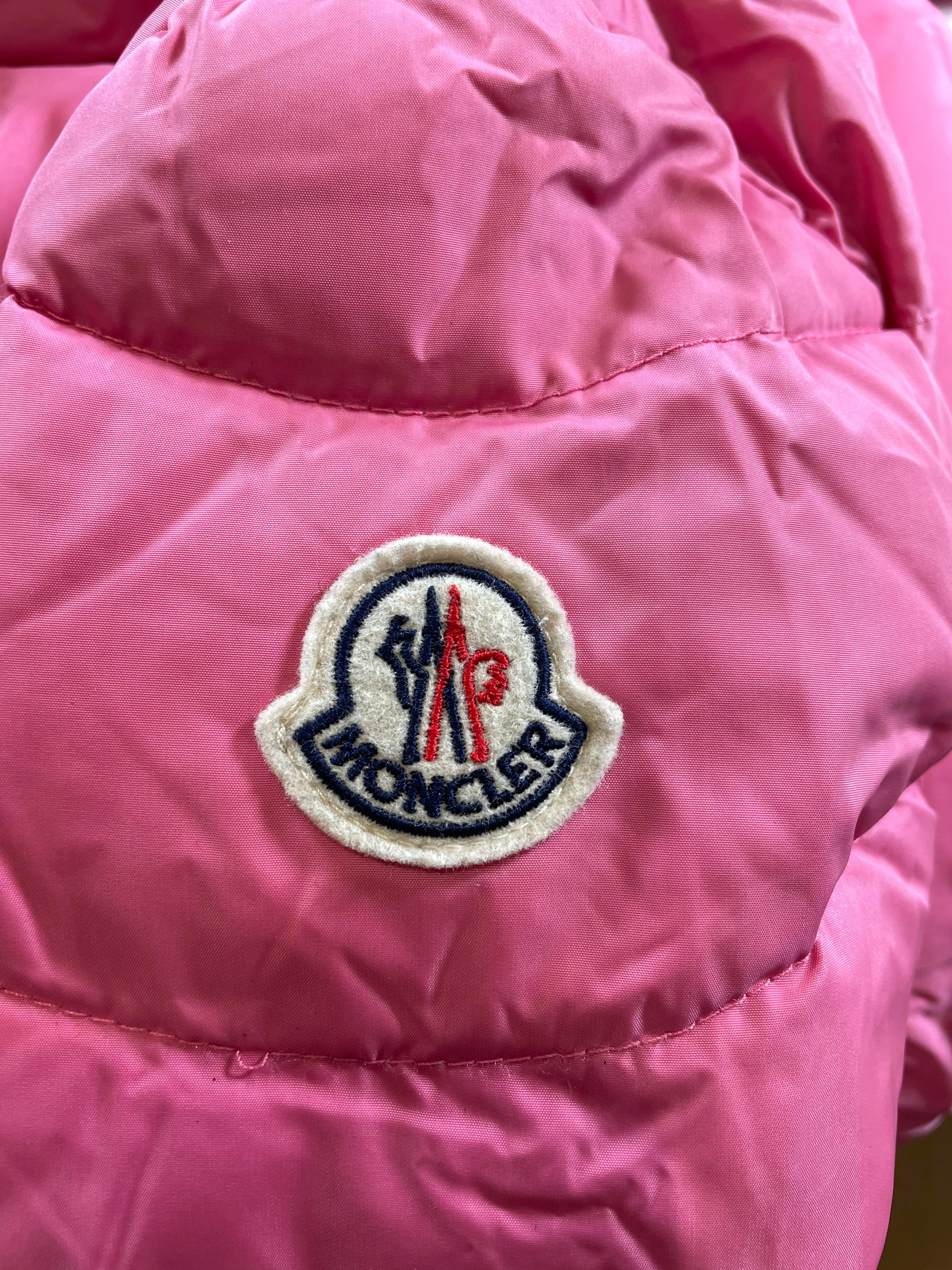 Moncler Pink Women's Puffer Jacket