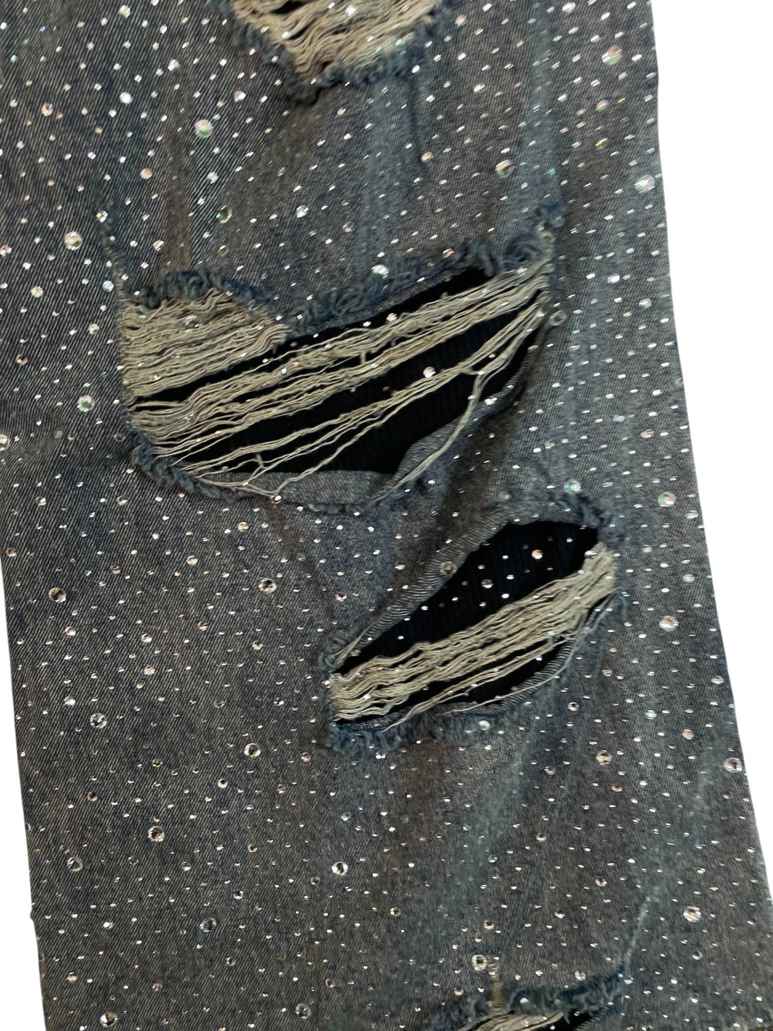 Vale 'Rhinestone' Light Wash Jeans