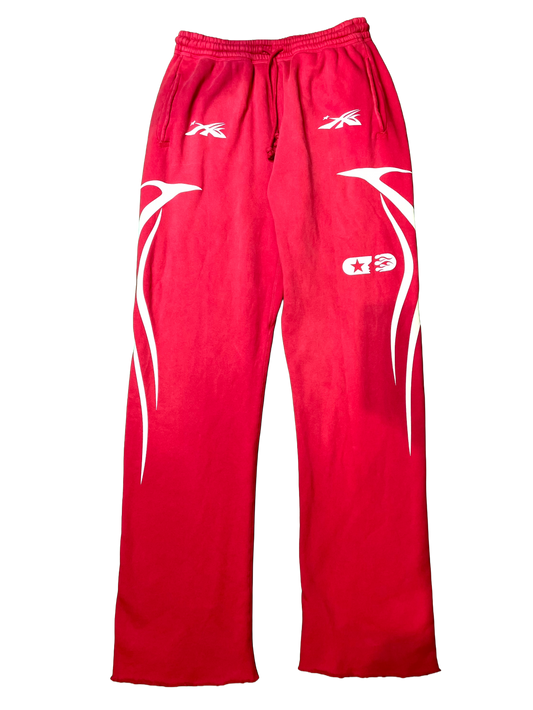 Hellstar Logo Red Sweats