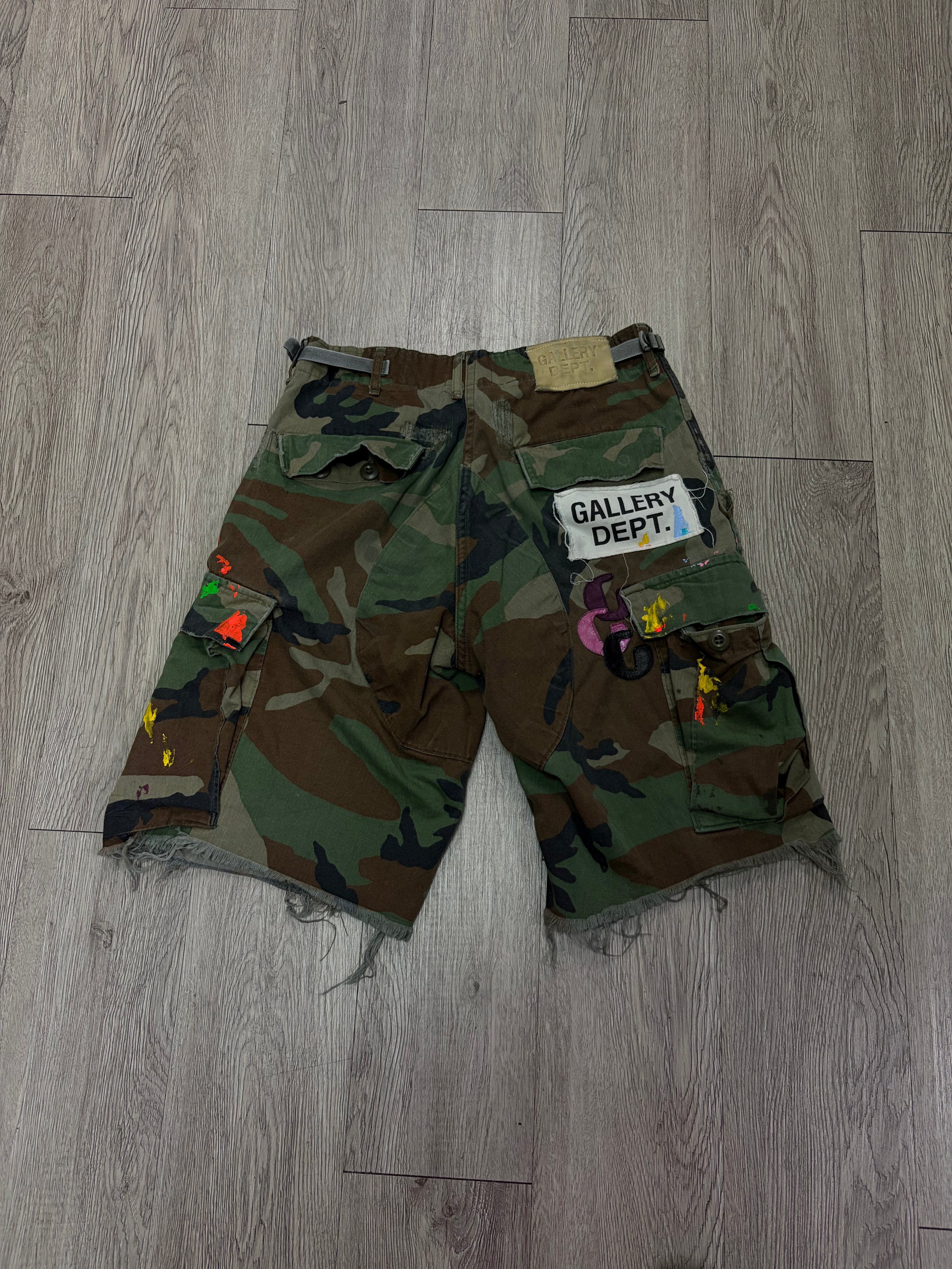 Gallery Dept Camo G-Patch Shorts