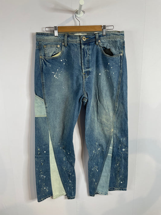 Gallery Dept Lavin Paint Splatter Jeans Used 33