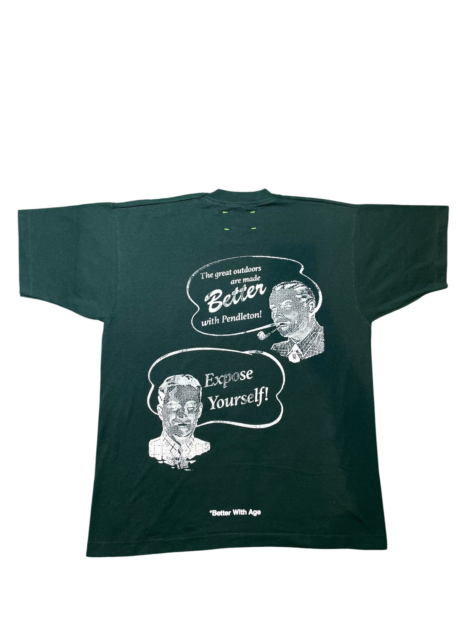 Better With Age Pendleton Novel Tee Dark Green